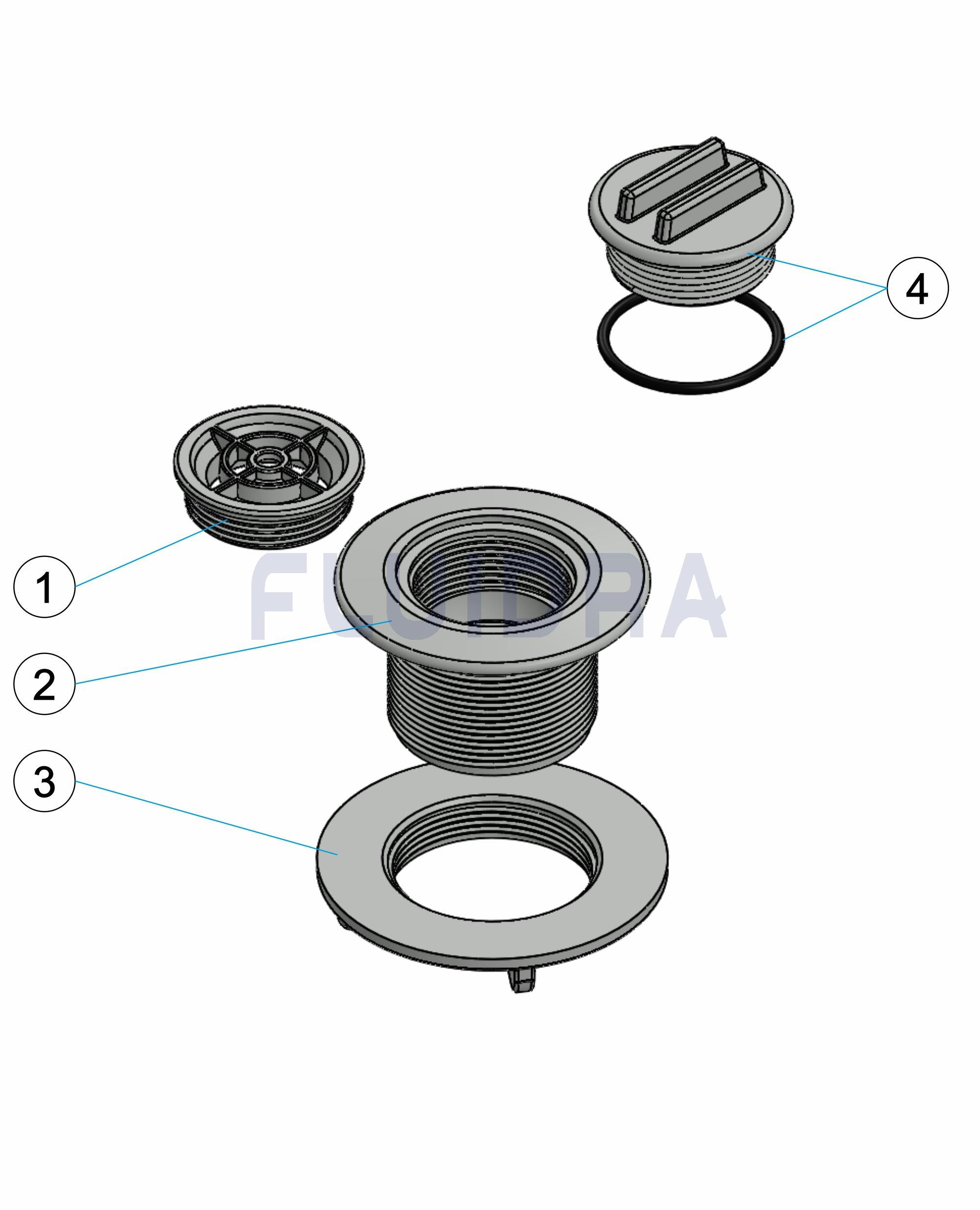 Catalogue of pools spare parts | Fluidra