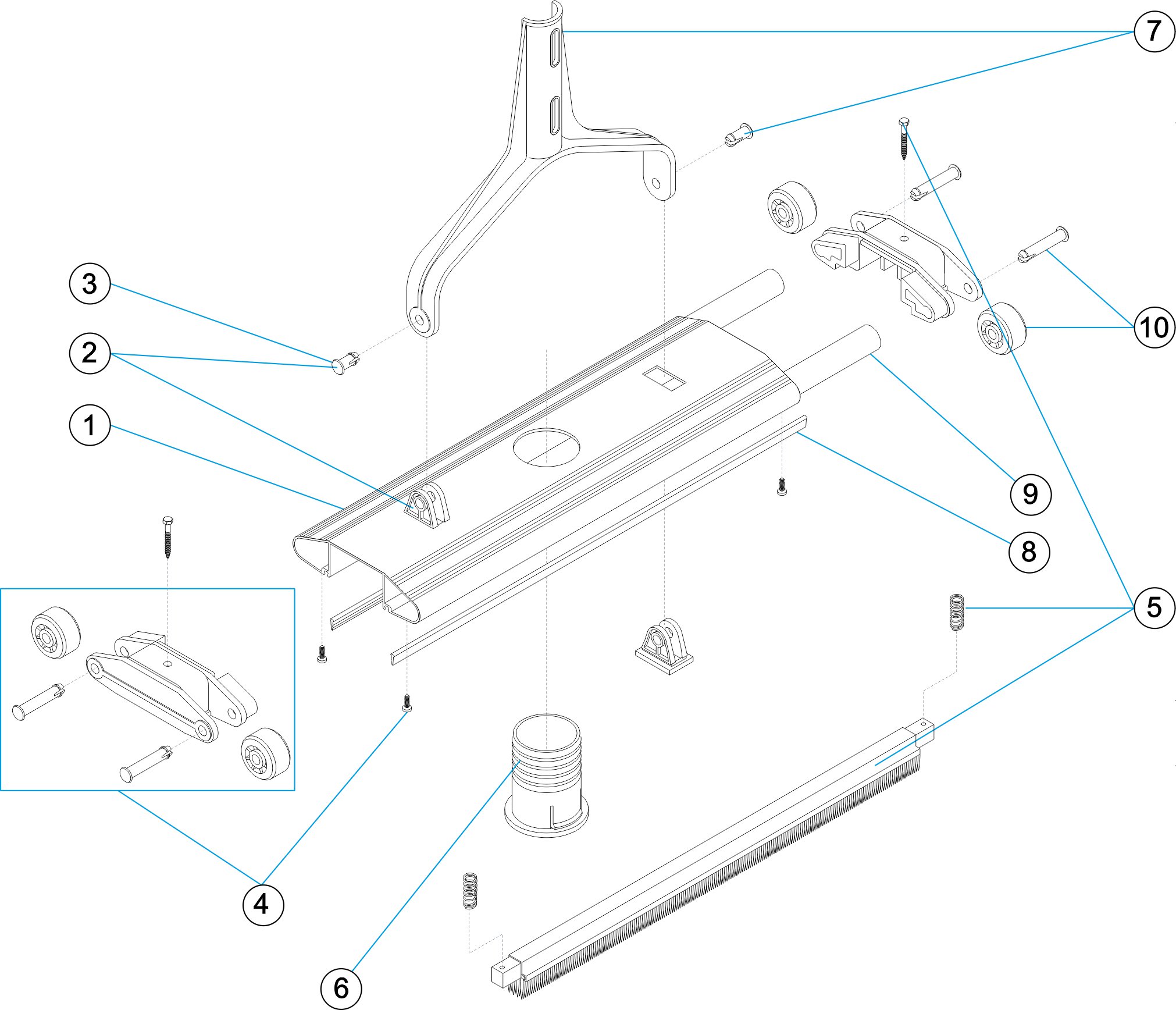 MANUAL POOL CLEANER 2