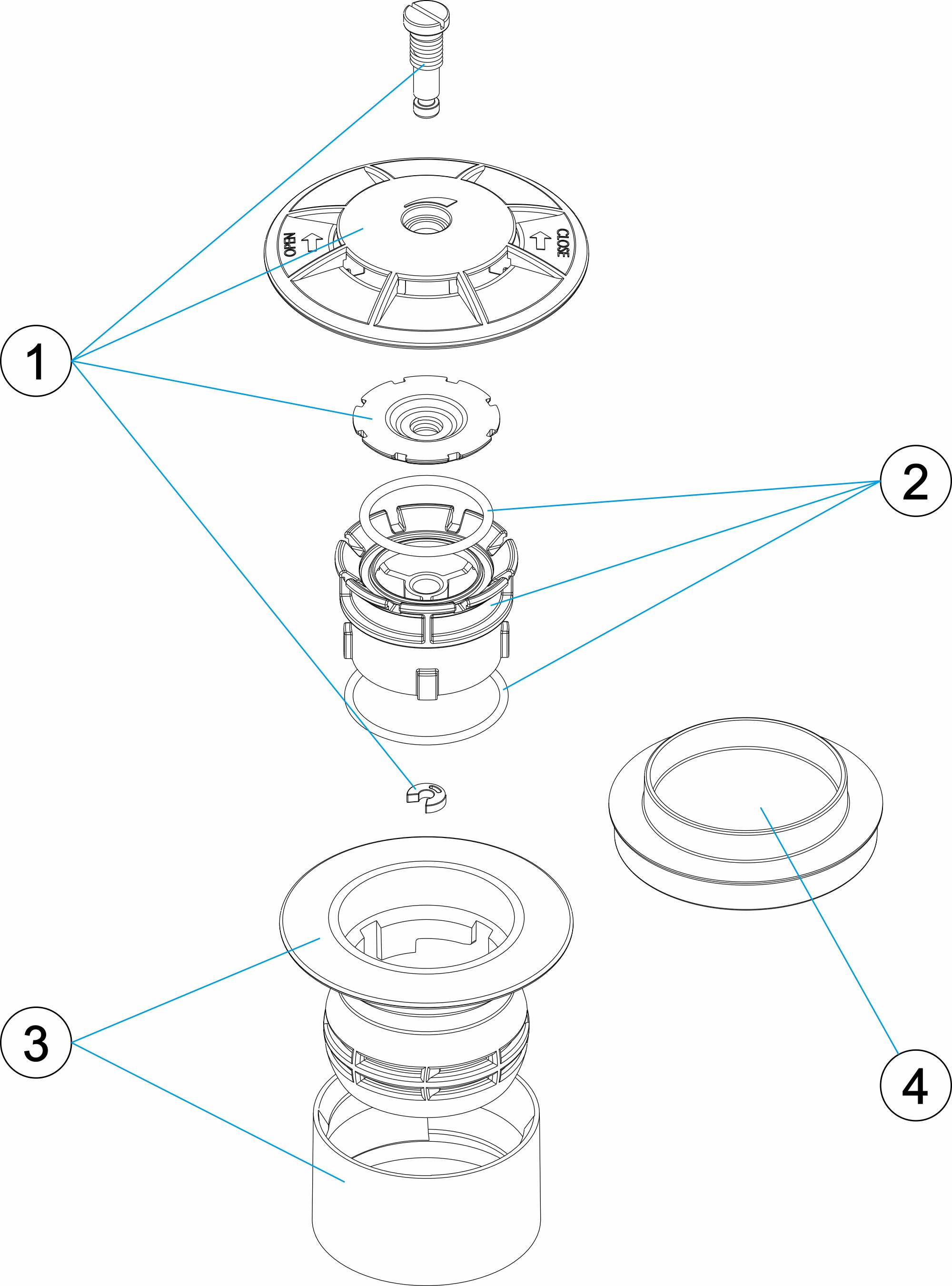 BUSE DE FOND OSCILLANTE