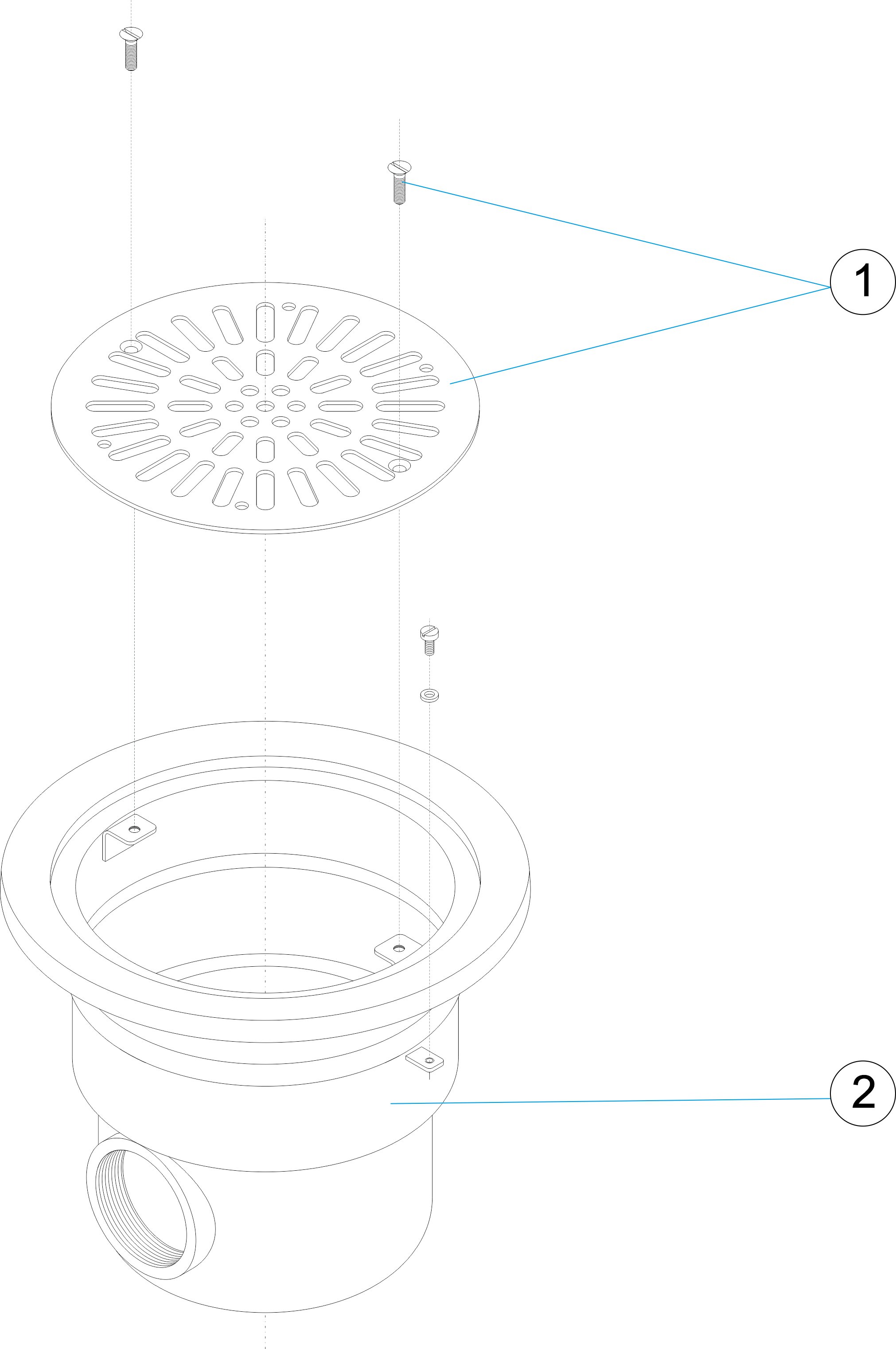 ABFLUSS EDELSTAHL 2