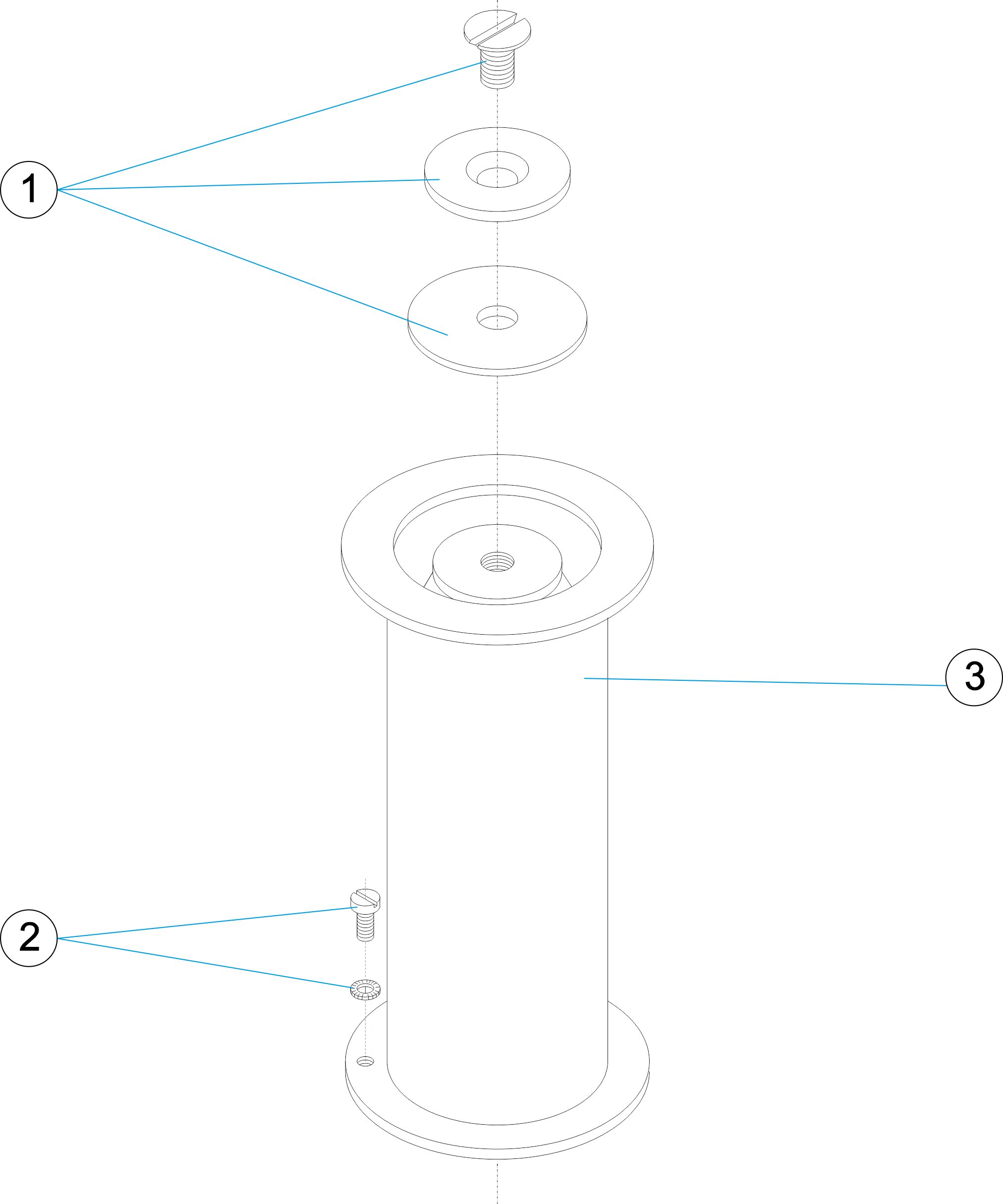 LEVEL ANCHORING FOR PIPE D. 43 AND 48