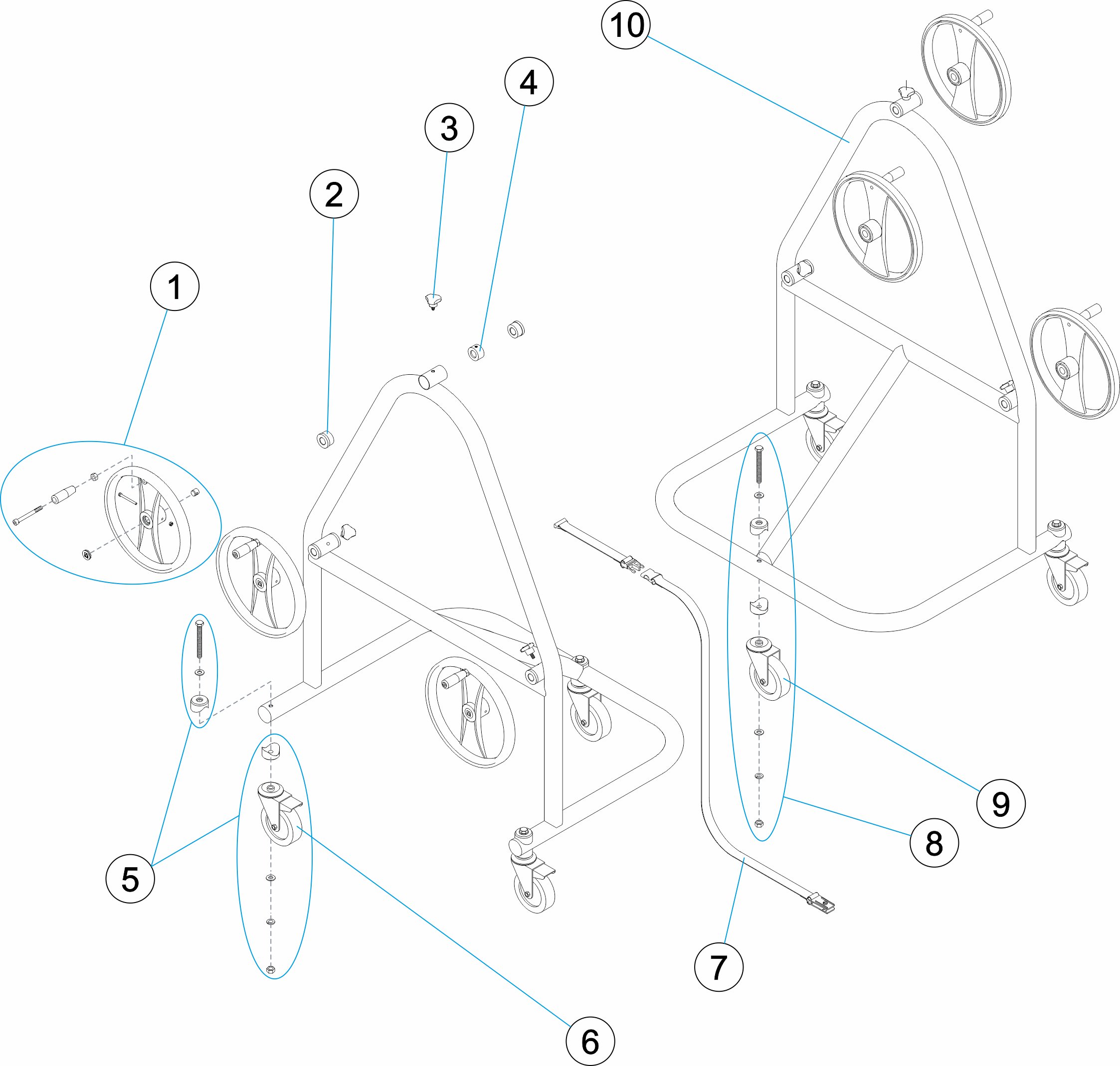 CONTROL PANEL 3 AXLES