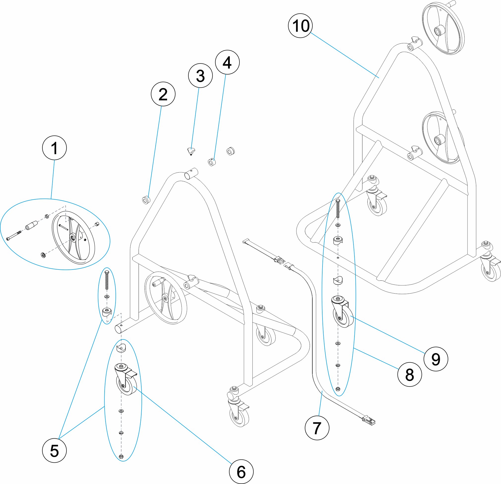 CONTROL PANEL 2 AXLES