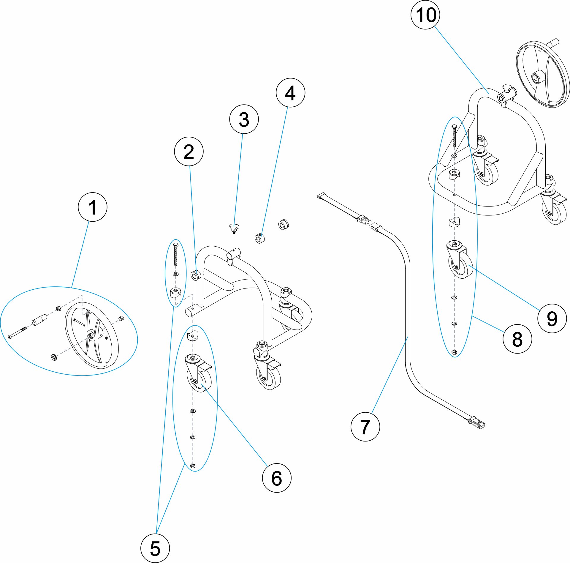 CONTROL PANEL 1 AXLE