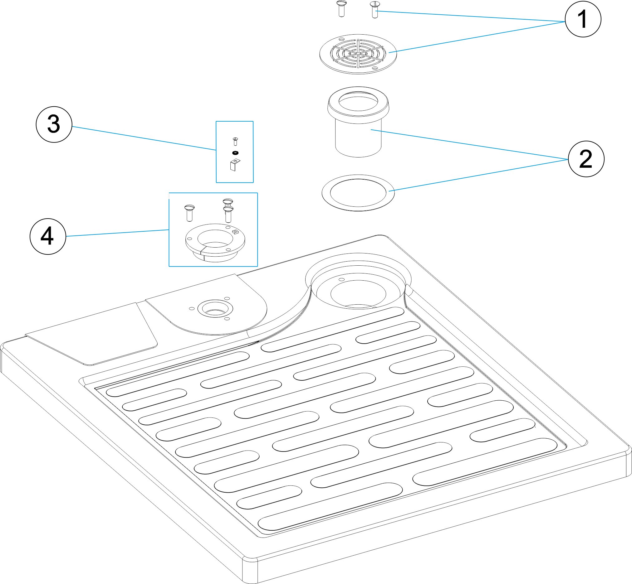 SHOWER TRAY 