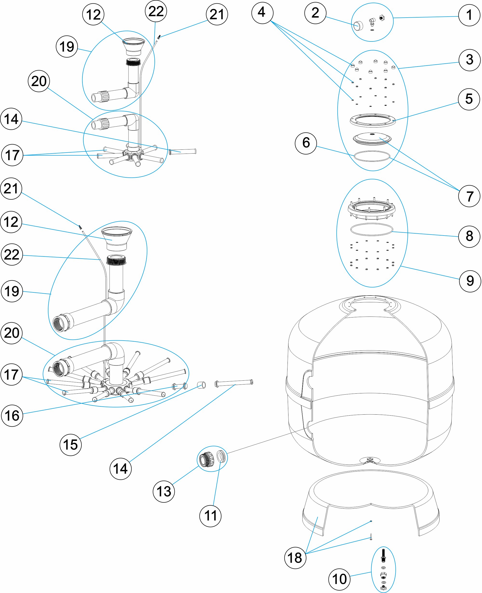 SCREW-TOP UVE FILTER