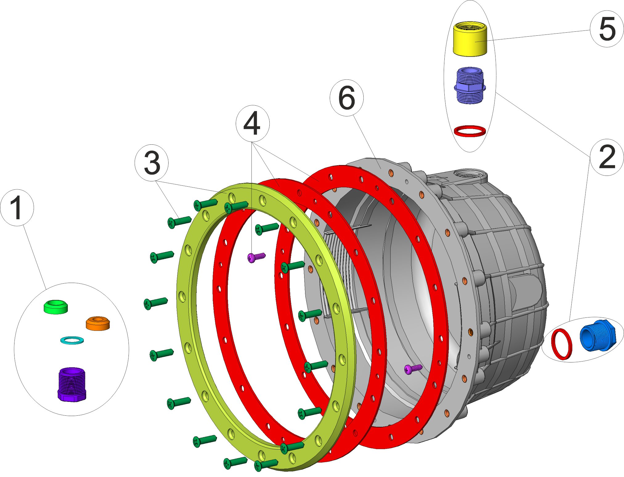 EINBAUTOPF PR. NF STANDARD FERTIGBECKEN MIT UND OHNE EINSÄTZE