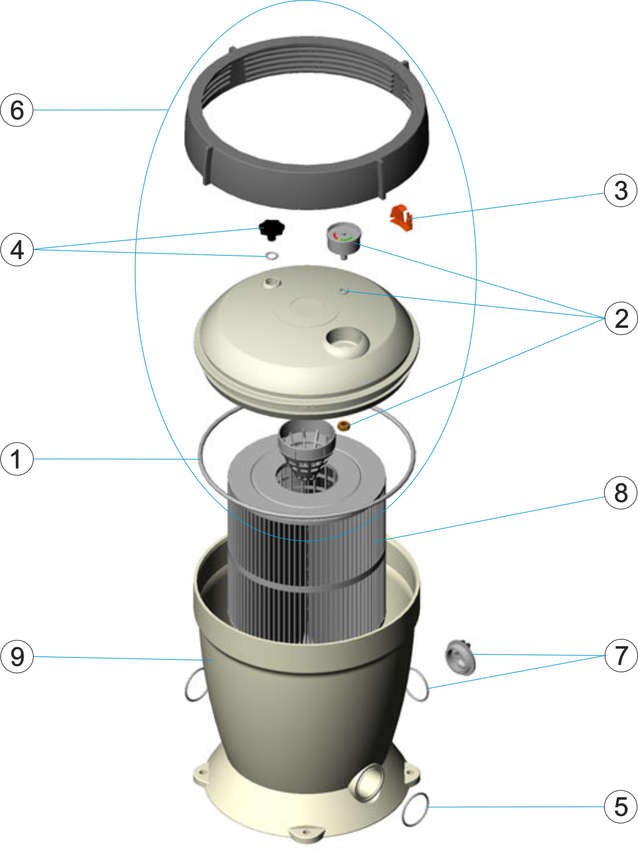 FILTER TERRA 50 UND 75