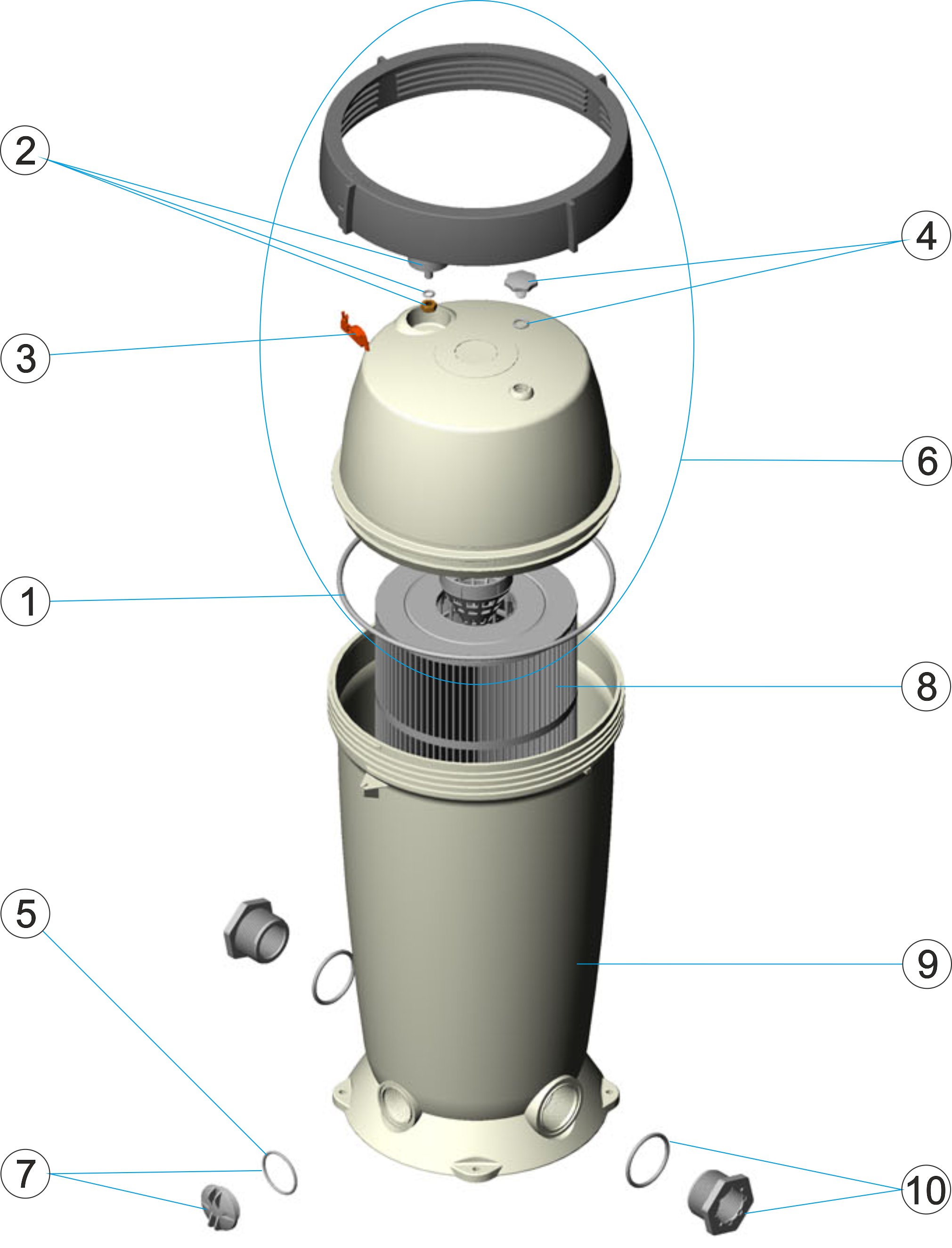 FILTER TERRA 100 UND 150