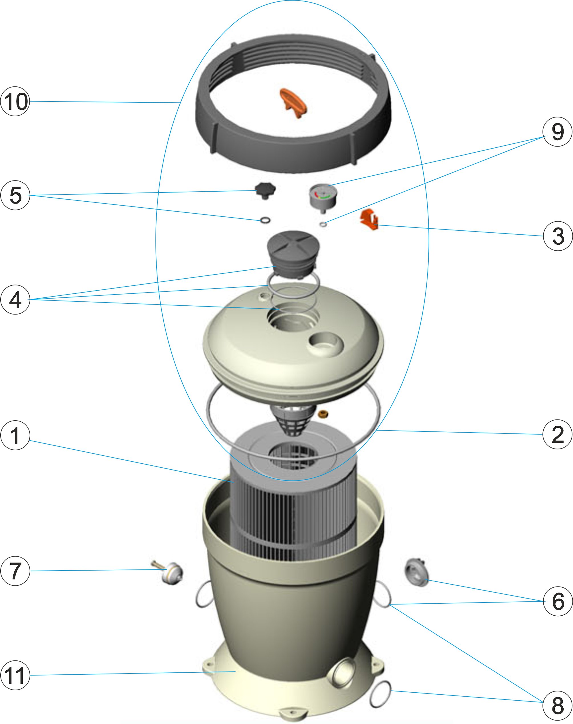 CEL FILTER 30 AND 50 BSP