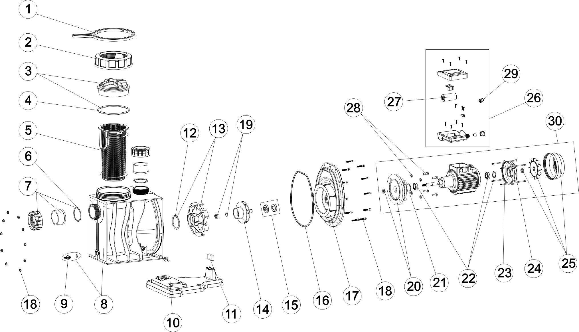 PUMPE COLUMBIA (MOTOR ATB)