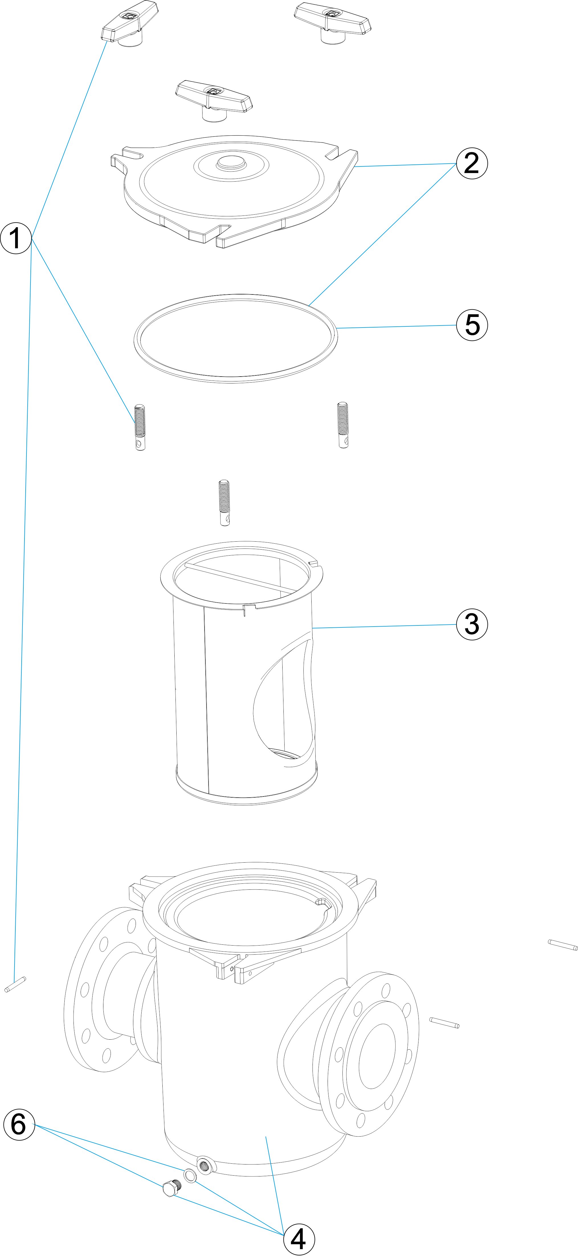 PREFILTER 11L BRONZE