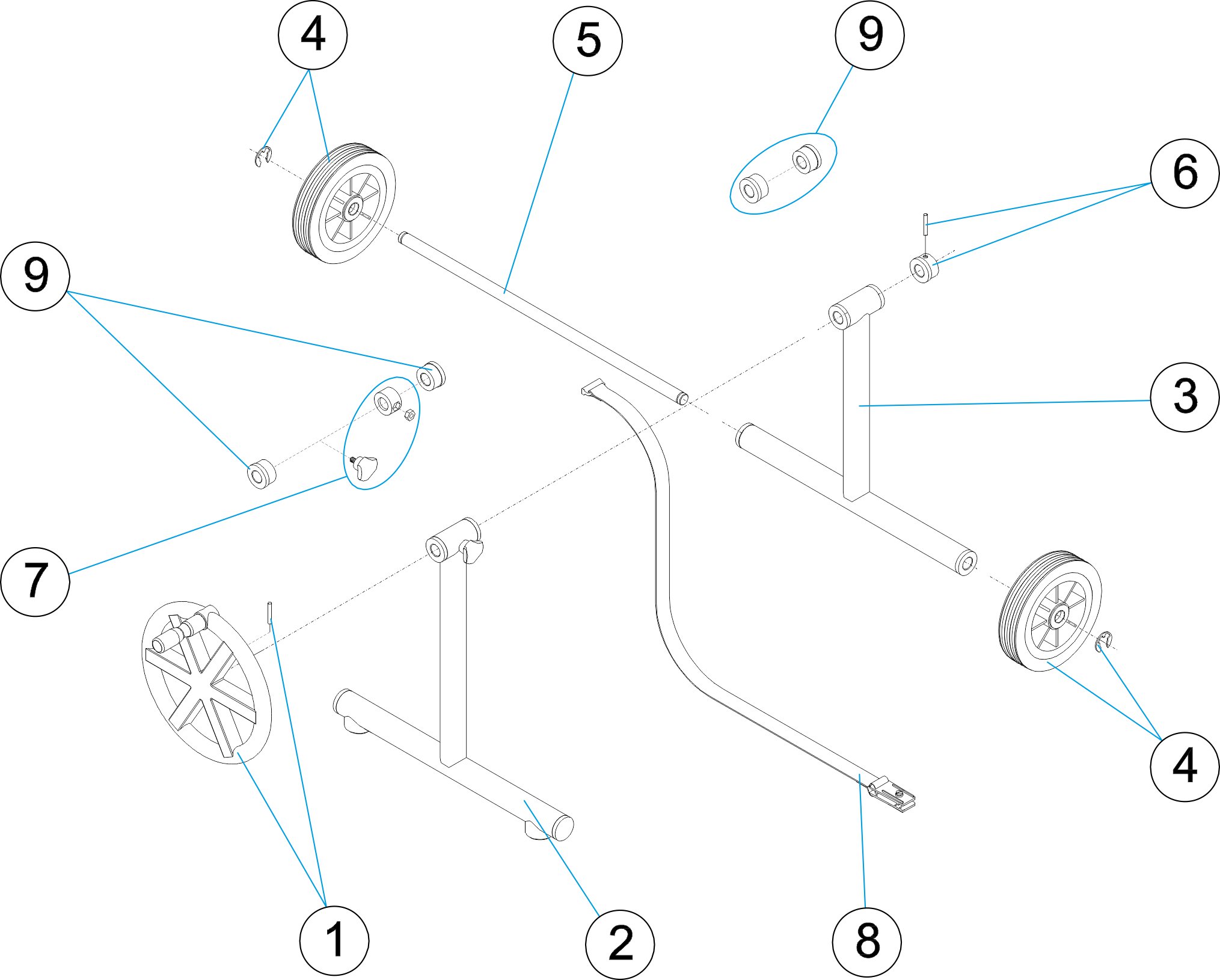 MOBILE ROLLER SUPPORT