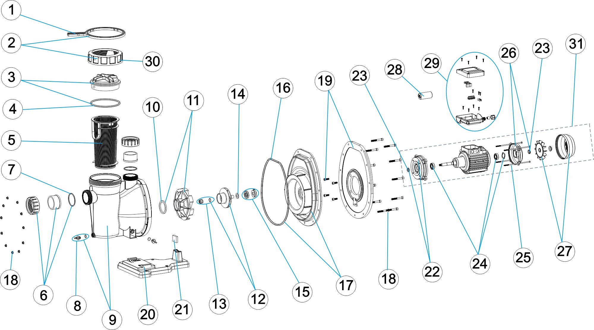 BOMBA TRENT SS 3CV III
