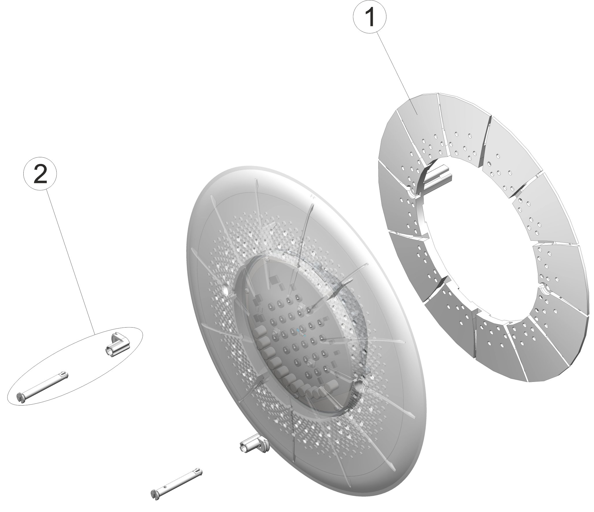 PUNTO DI LUCE JELLY NF BIANCO RGB