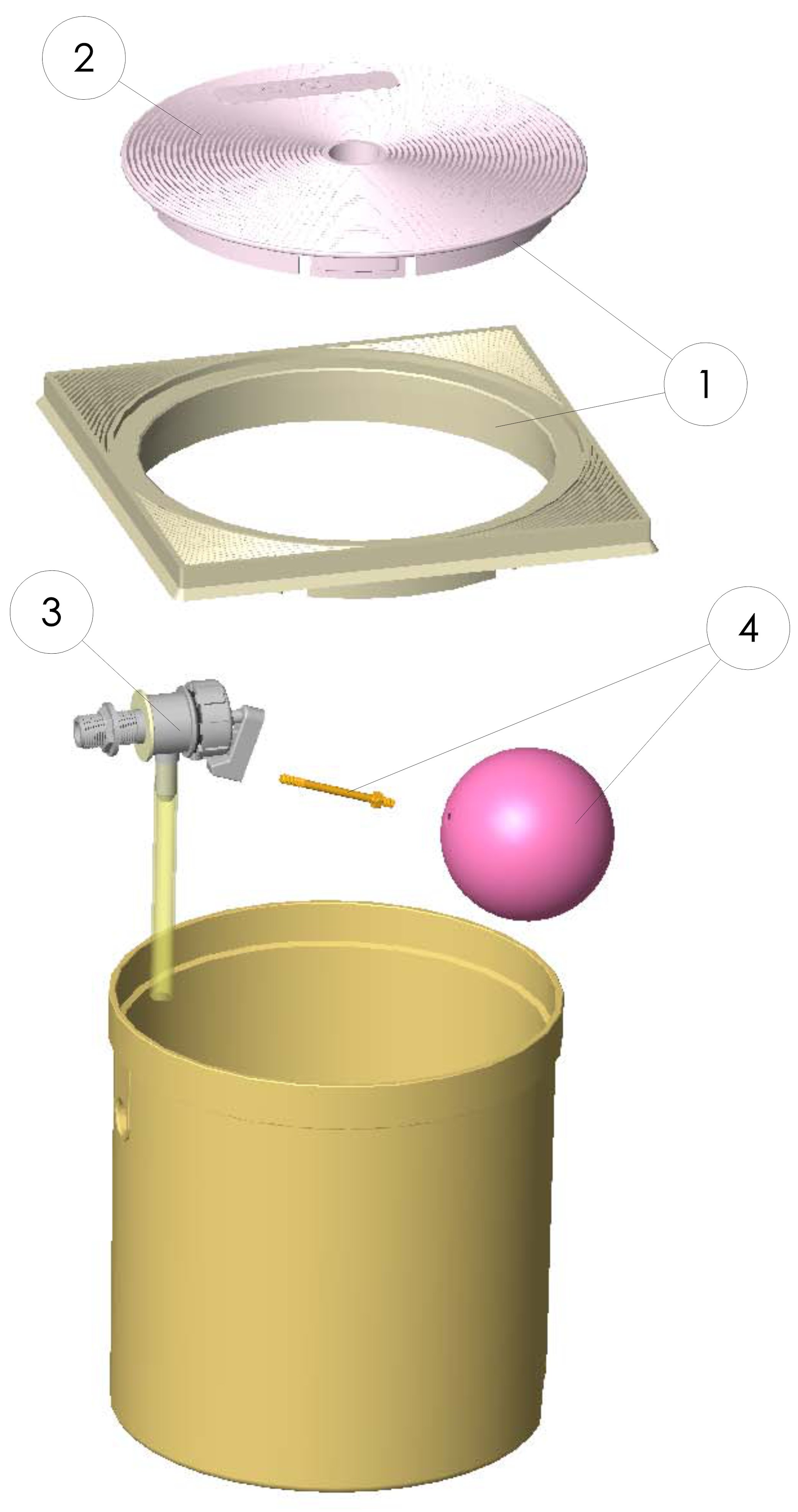 LEVEL REGULATOR HYDROSWIM