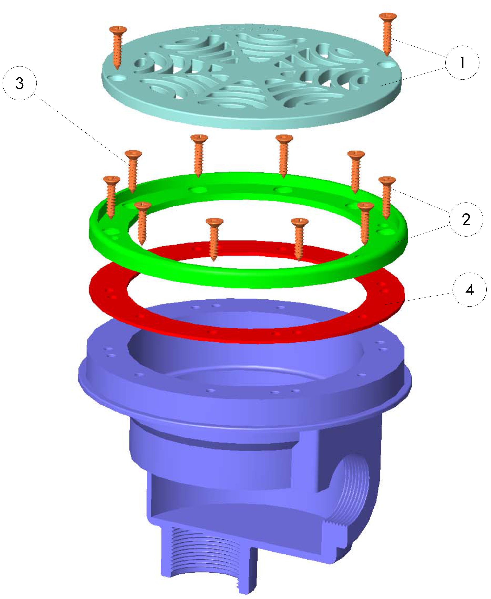 HYDROSWIM DRAIN 1 1/2