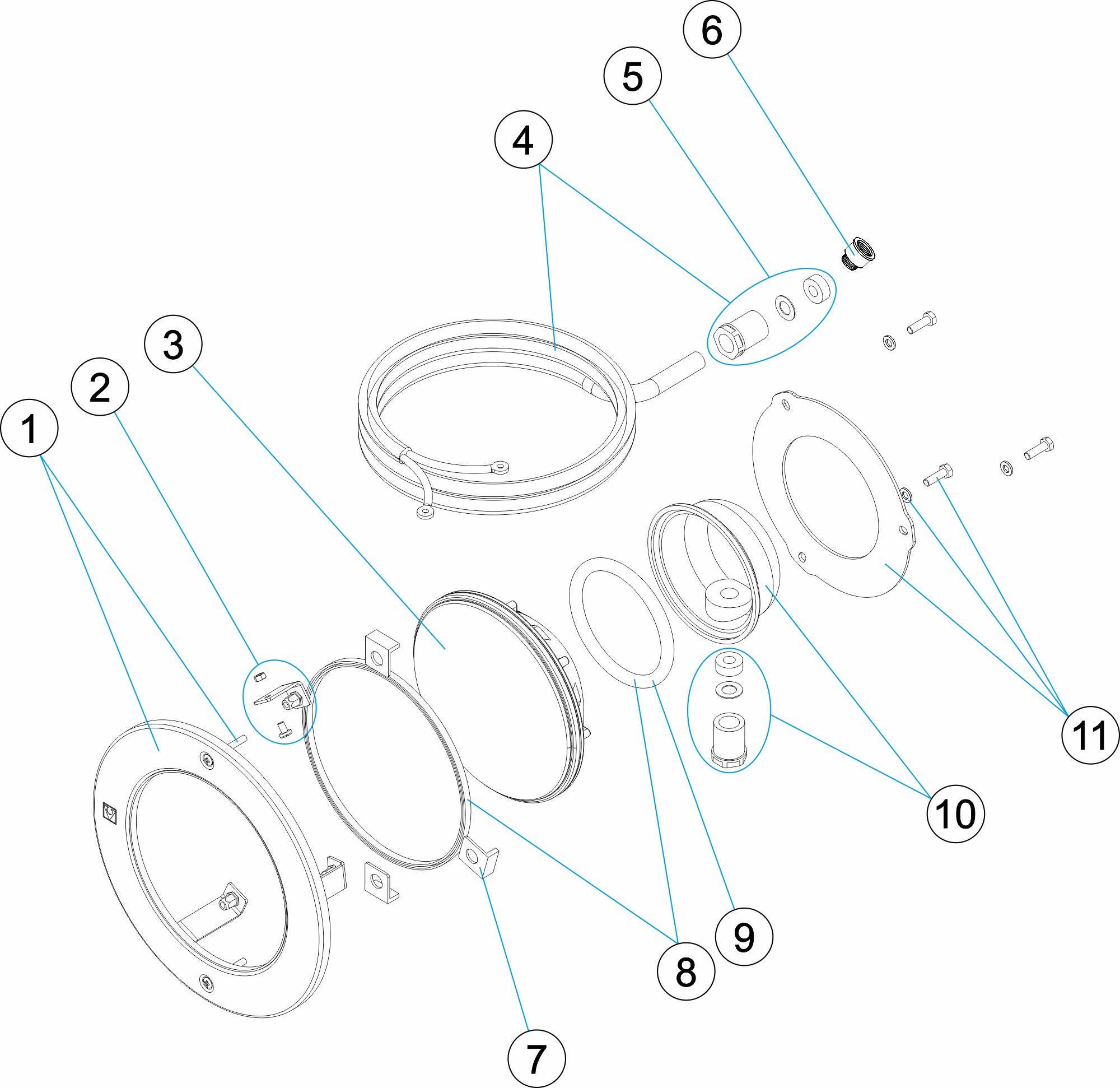 PROJECTEUR D.250 INCANDESCENT