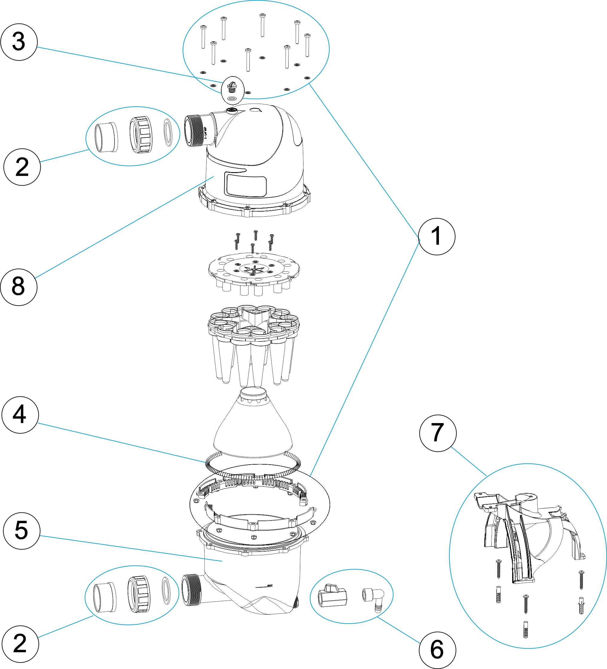 HYDROSPIN COMPACT (ENGL. MEASUREMENTS)