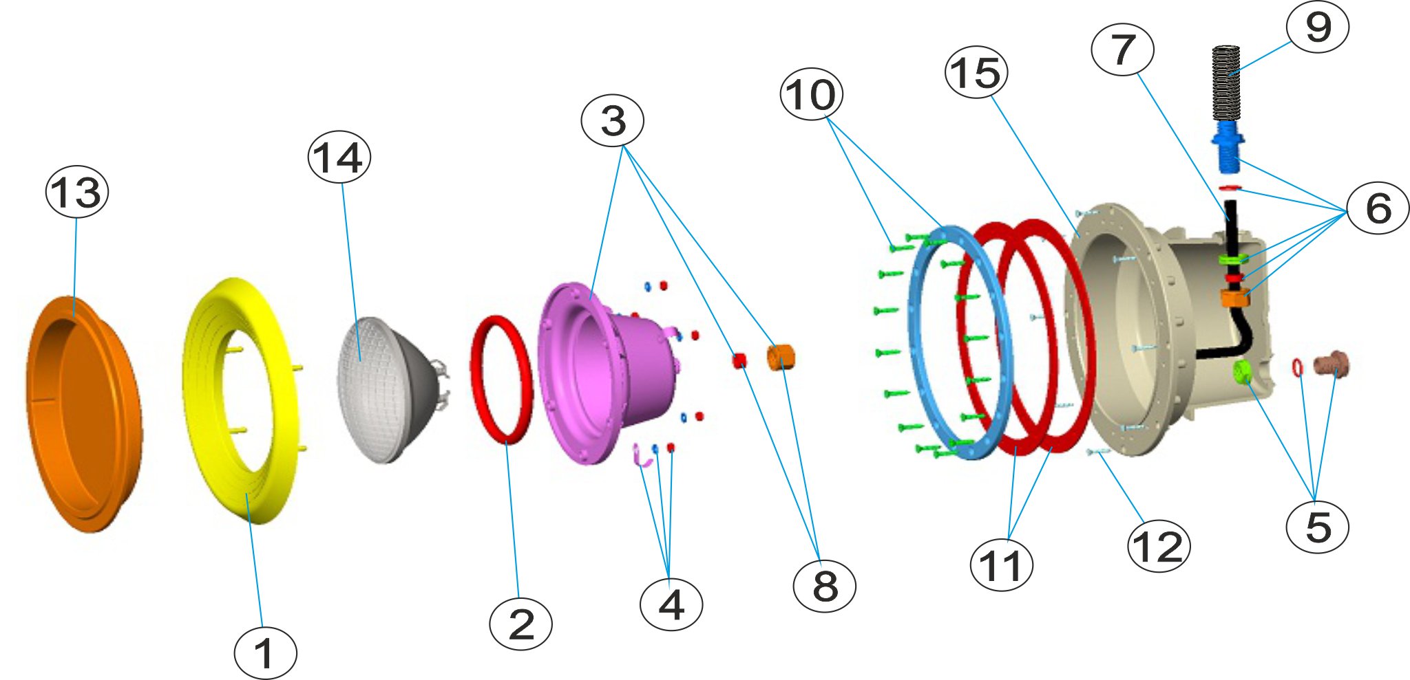 PROJECTEUR POUR PANNEAUX SNTE