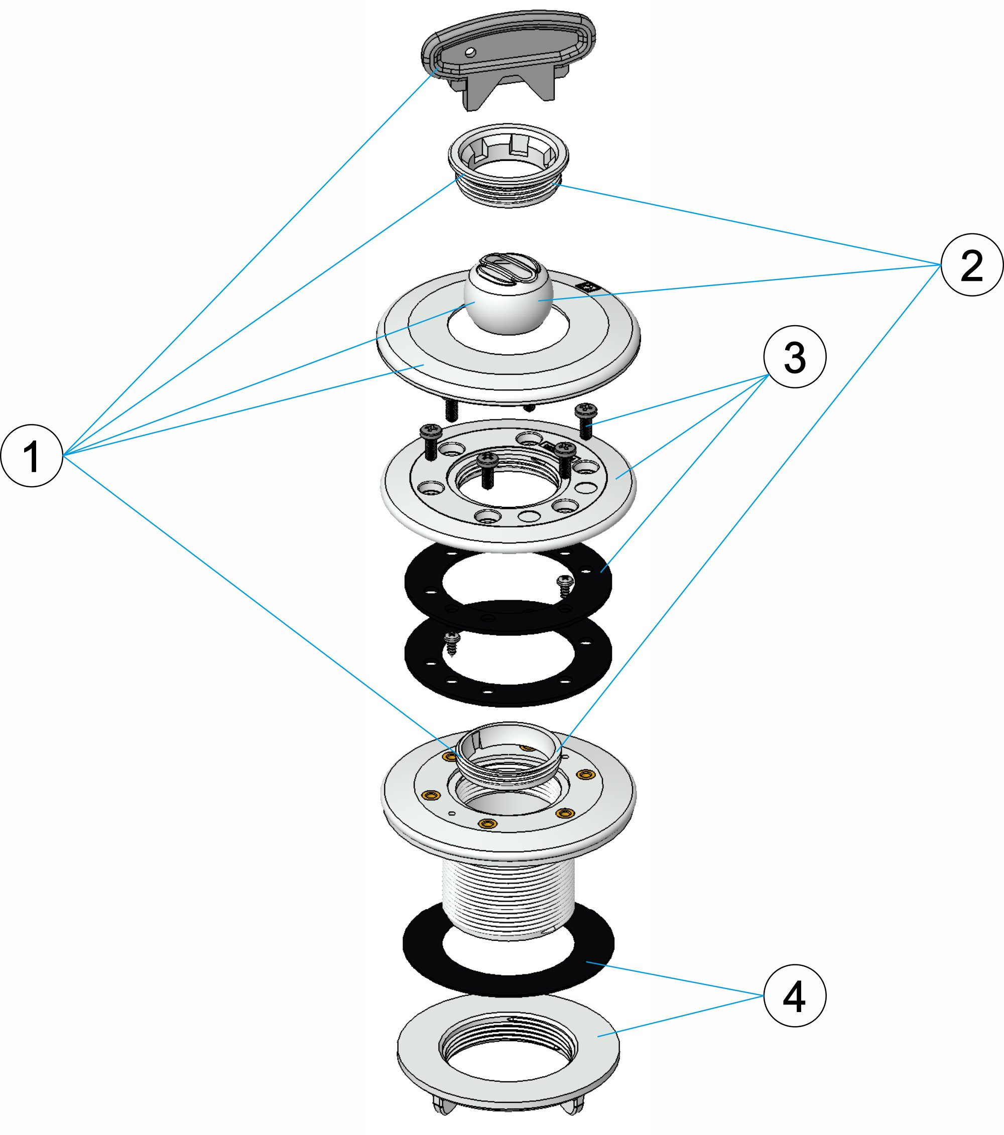 NORMA RETURN NOZZLE LINER POOL