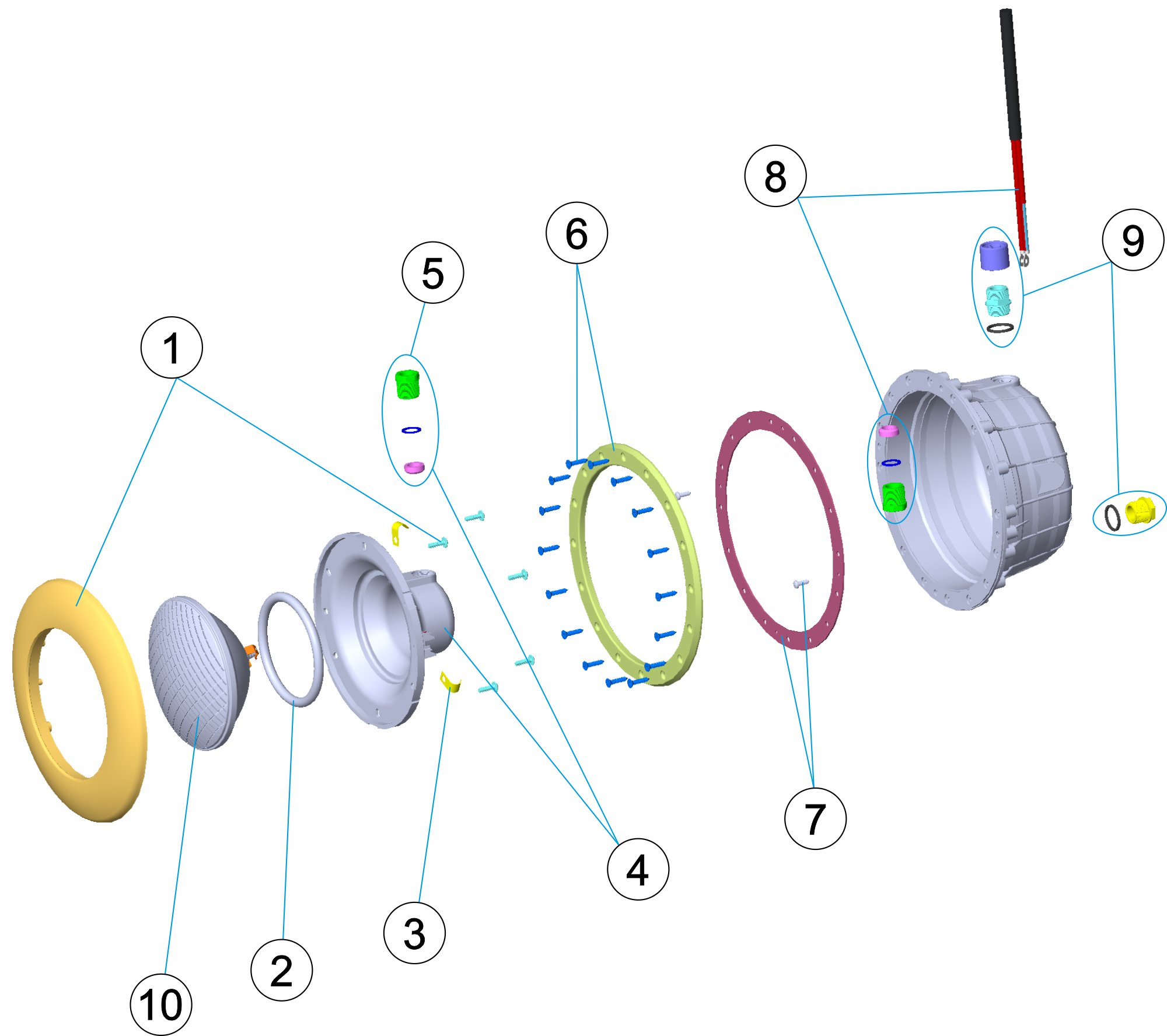 PROIETTORE STD. EASY-LINE