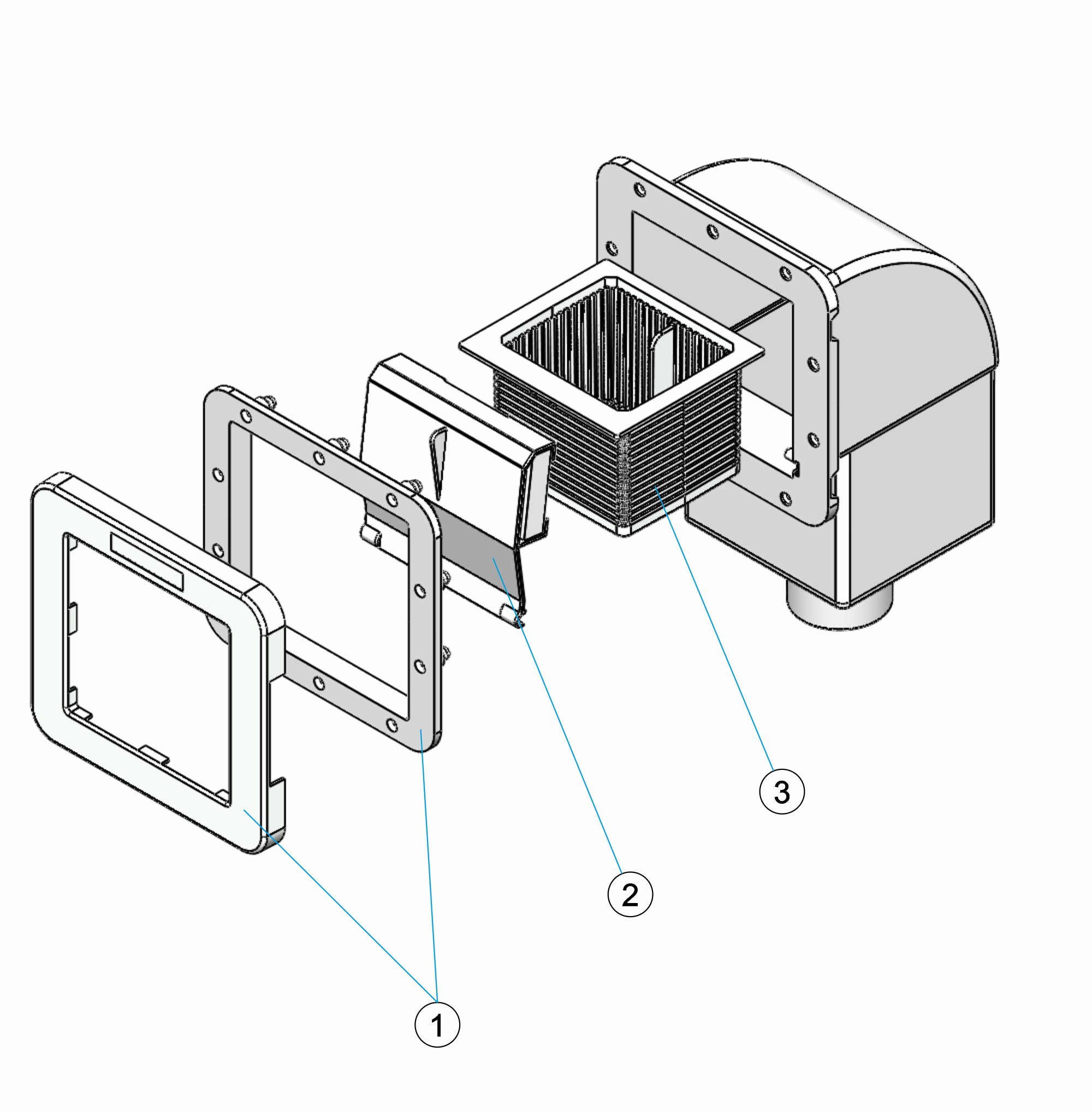 SKIMMER EINLASS QUADRATISCH