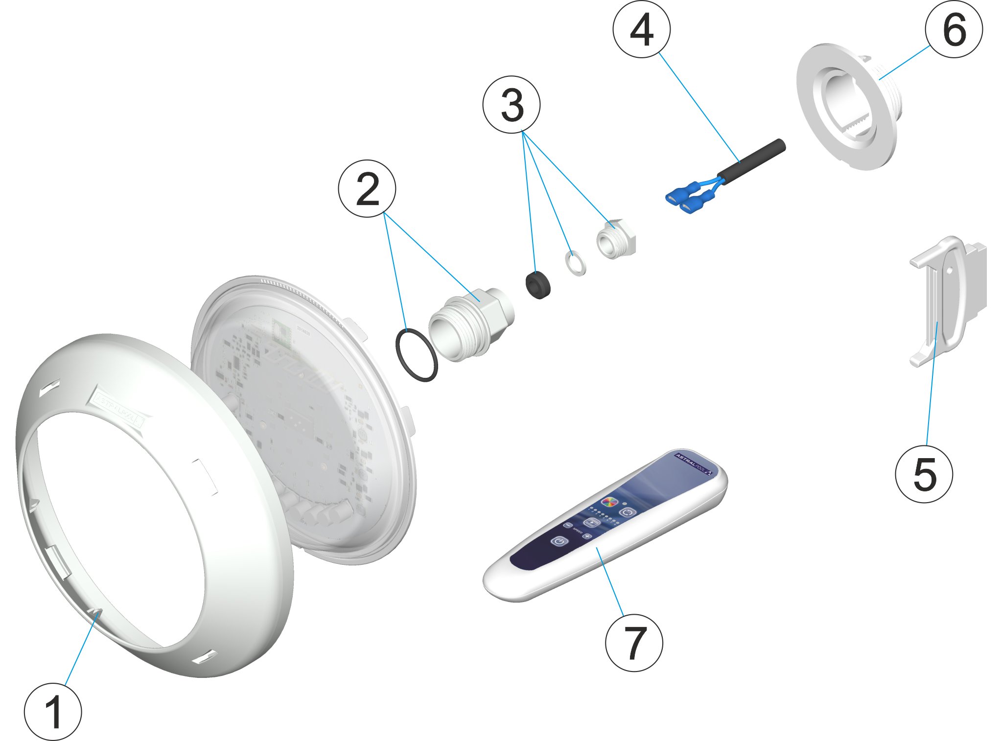 PROIETTORE LUMIPLUS RAPID V1 W, V1 RGB, V1 WIRELESS RGBDESIGN