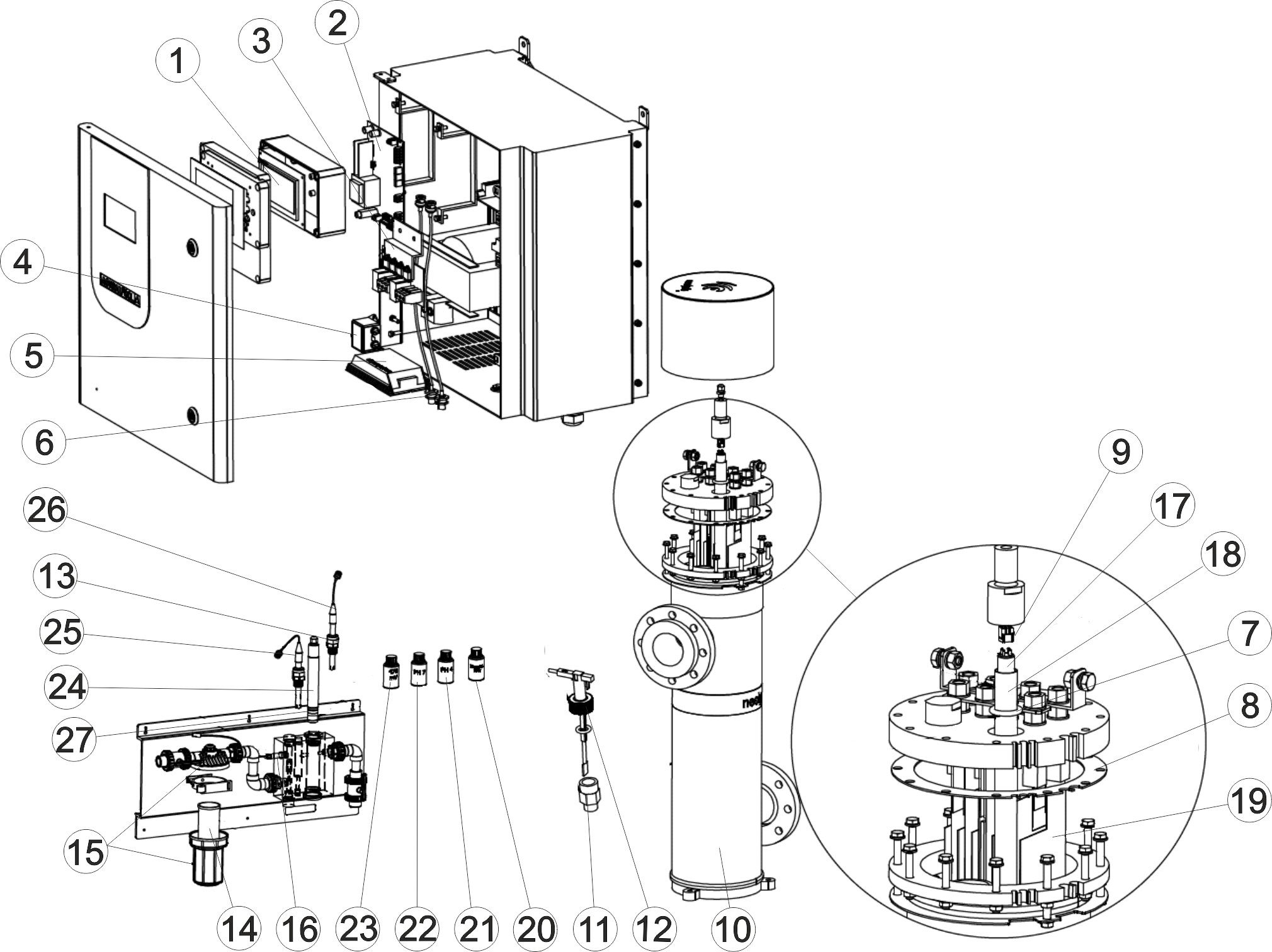 NEOLYSIS SYSTEM FOR COMMERCIAL POOL NEO-50