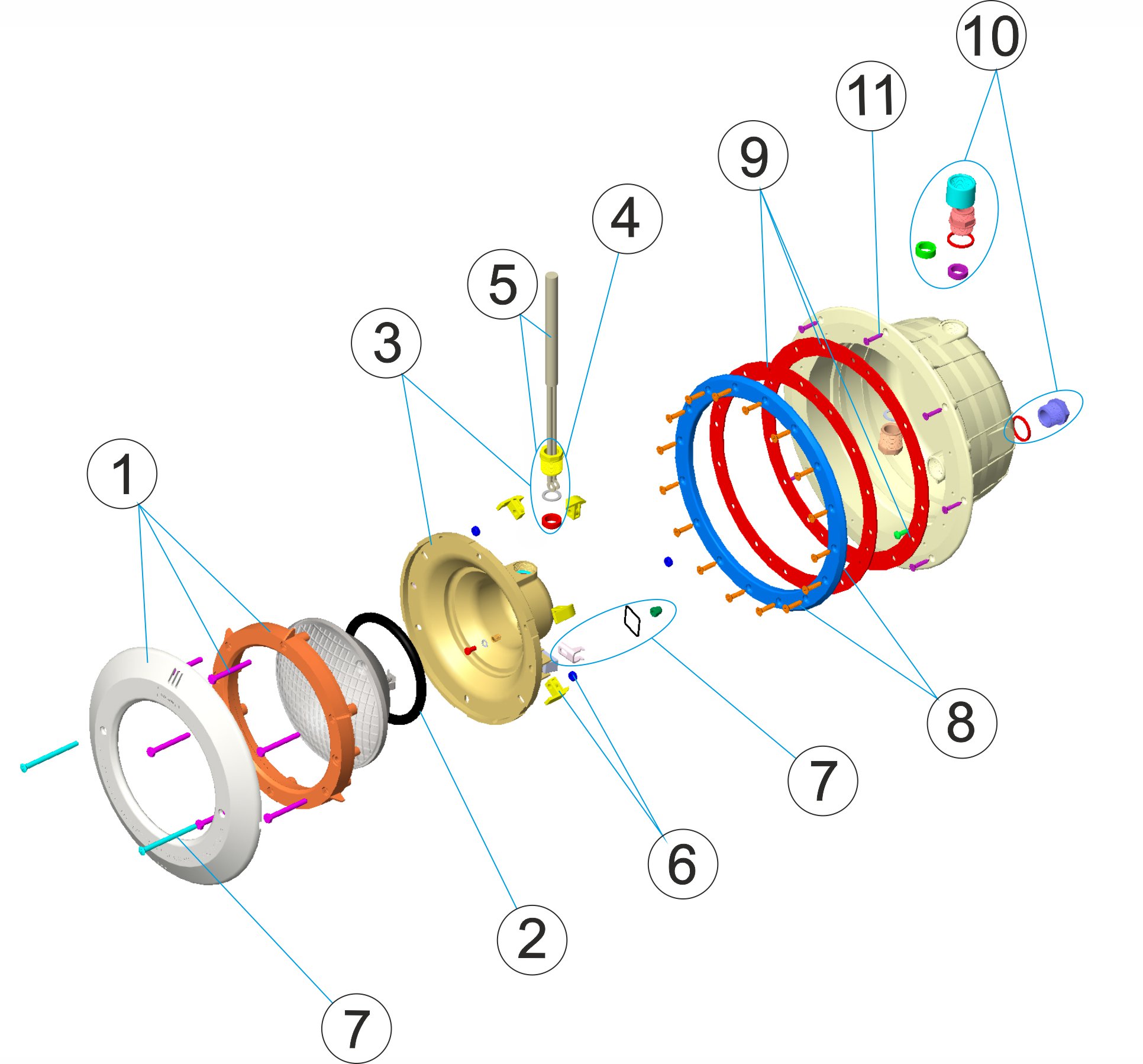 PROYECTOR STD / PP / S. LAMPARA