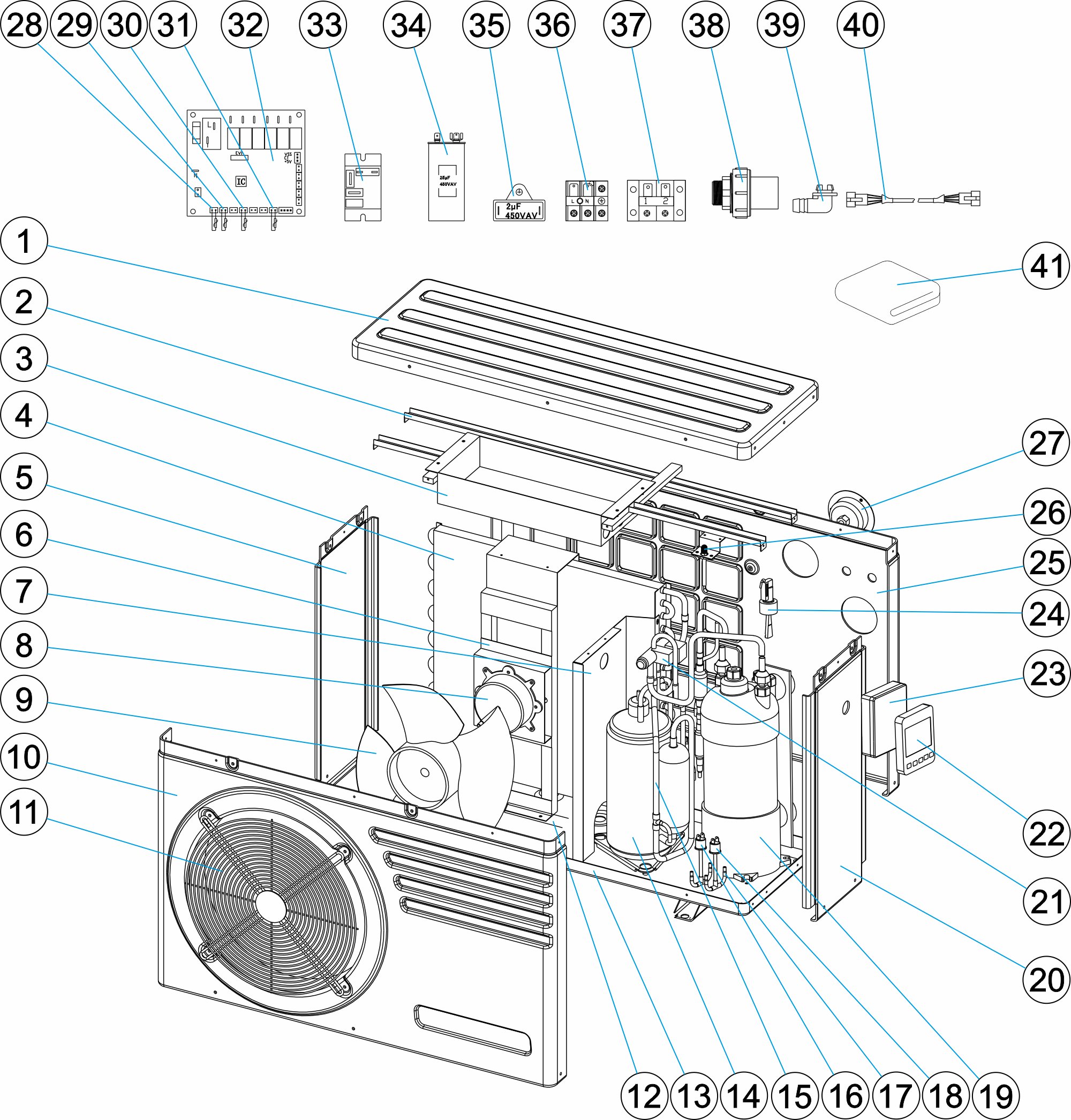 ASTRALPOOL HP EVOLINE6