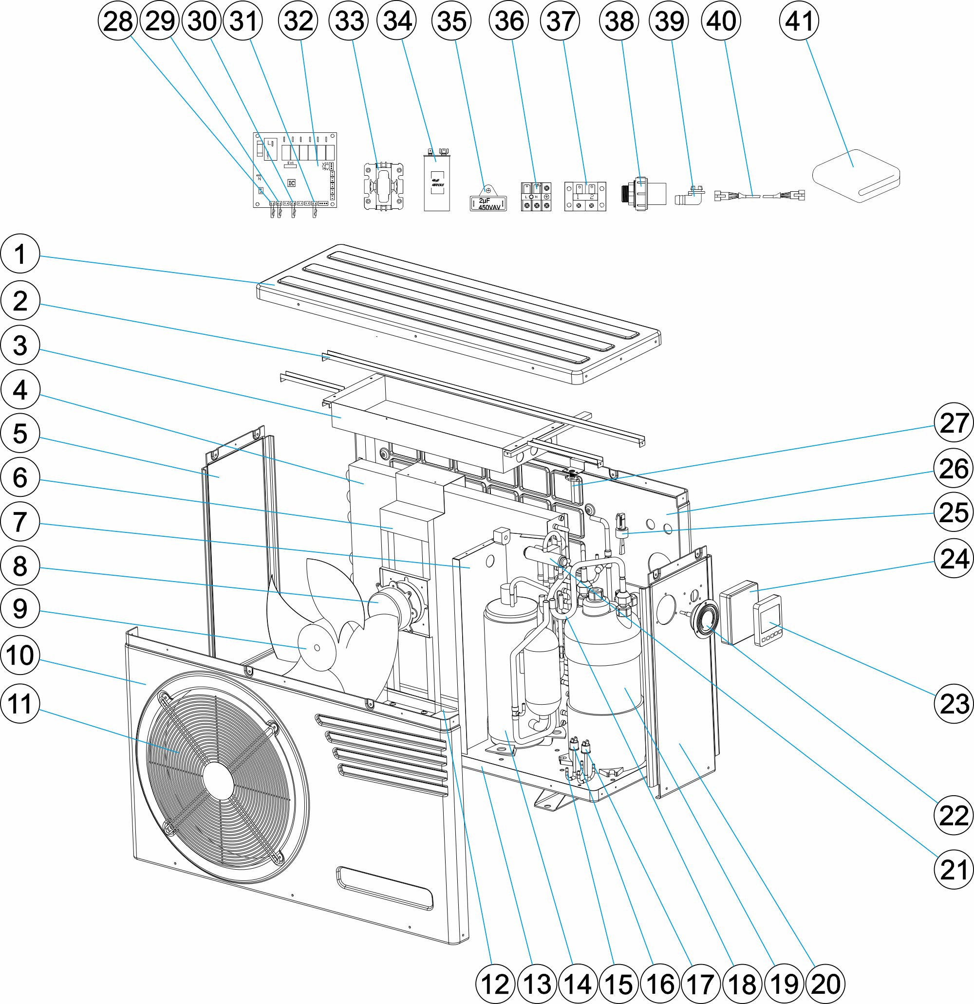 HEAT PUMP EVOLINE 10