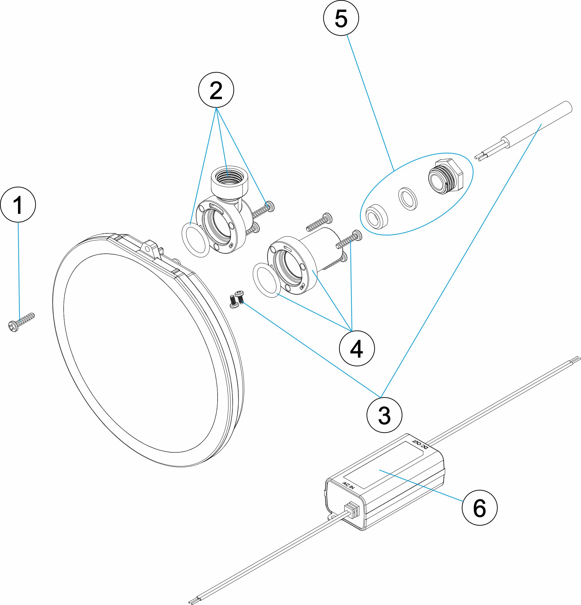 OPTIQUE FLEXI V1 W 24VDC