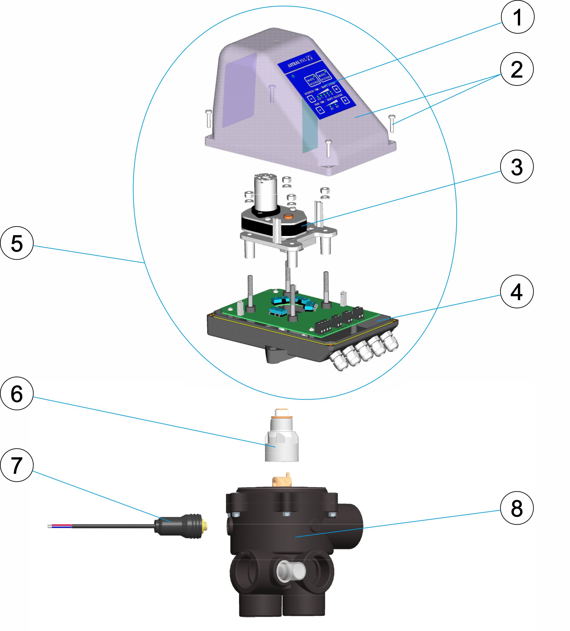 AUTOMATIC MULTIPORT VALVE 1 ½