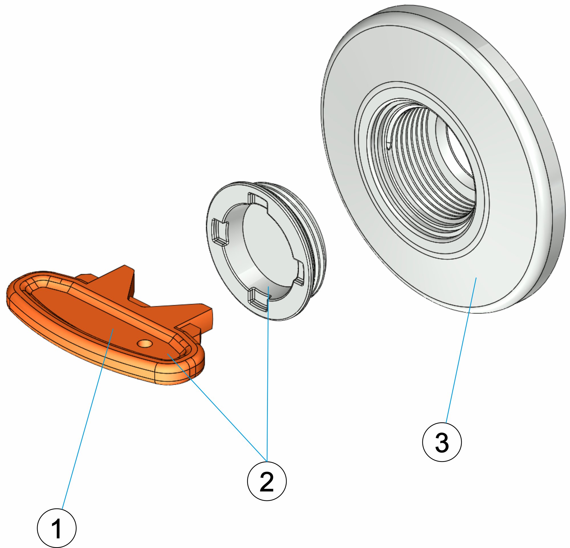 BOUCHE ASPIRATION VIS INT. 1 ½