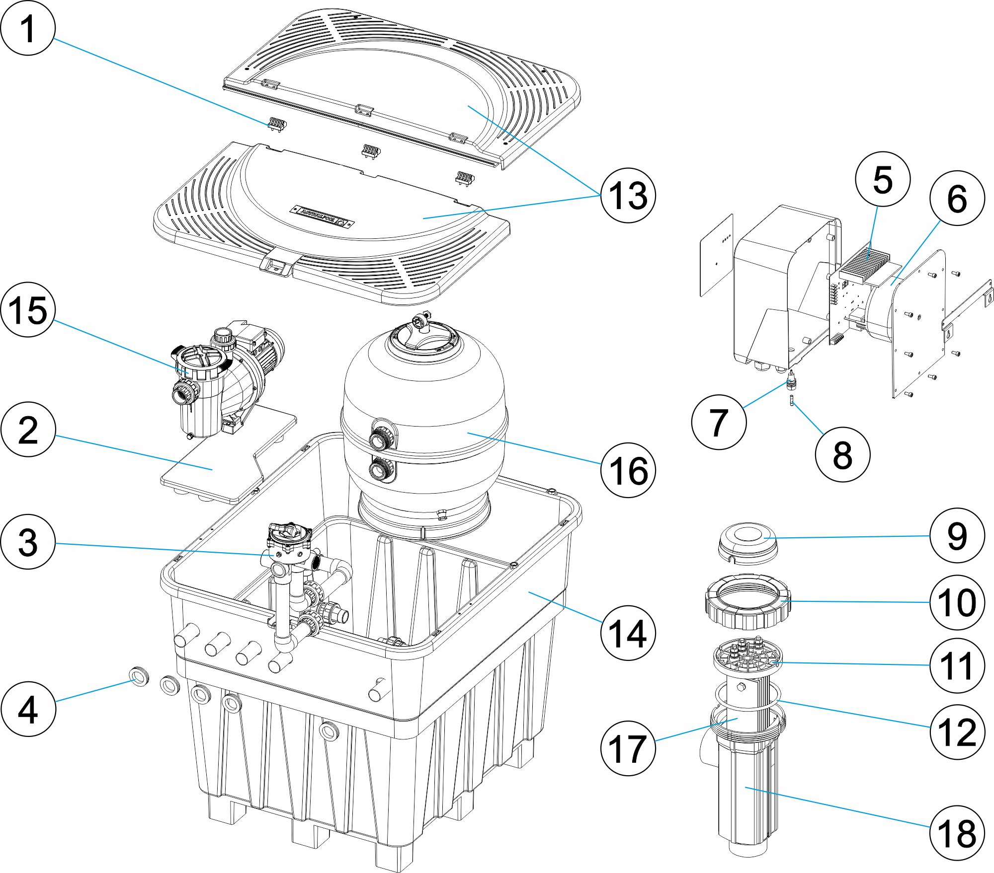 ASTER 600 KEOPS COMPACT HOUSING