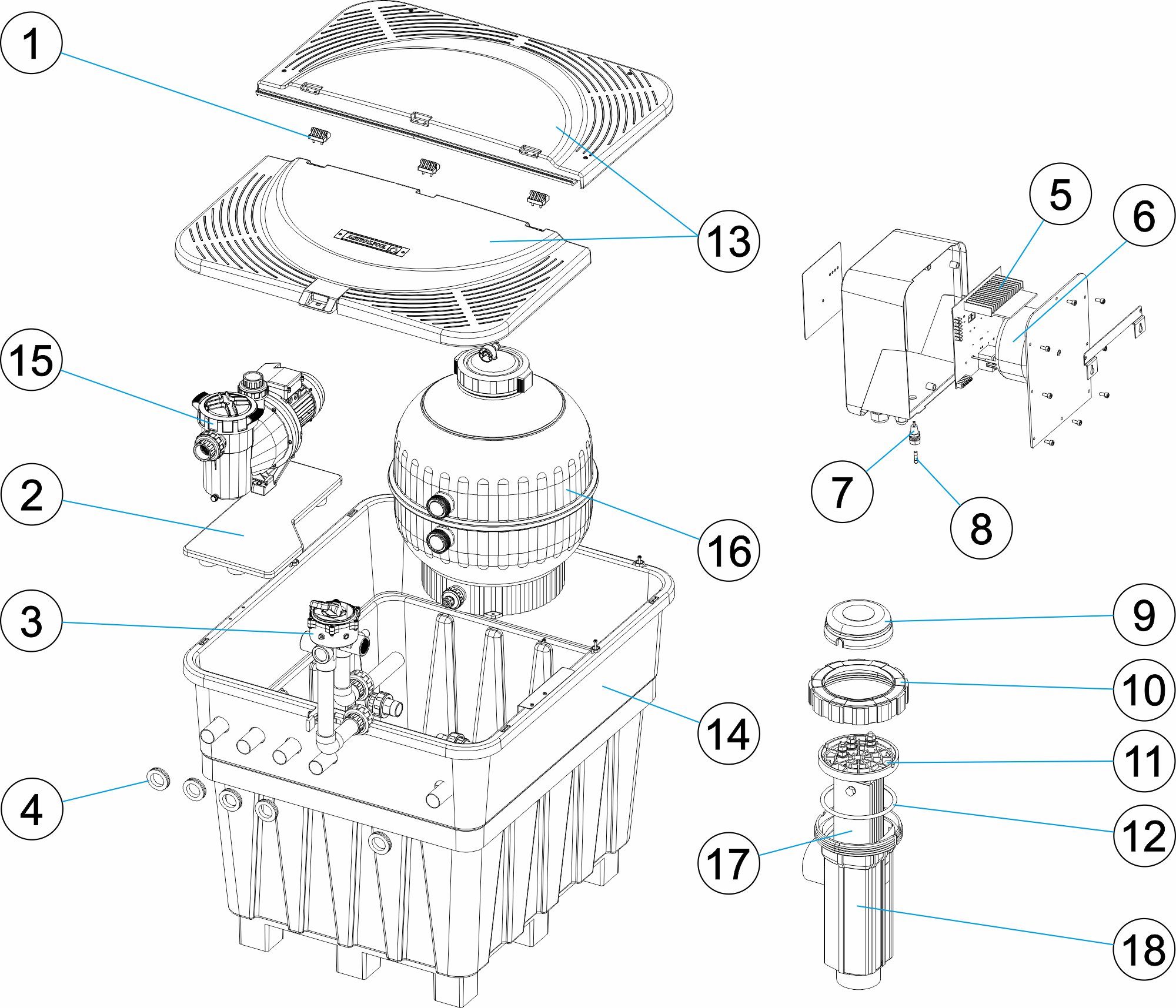 CANT 600 KEOPS COMPACT HOUSING