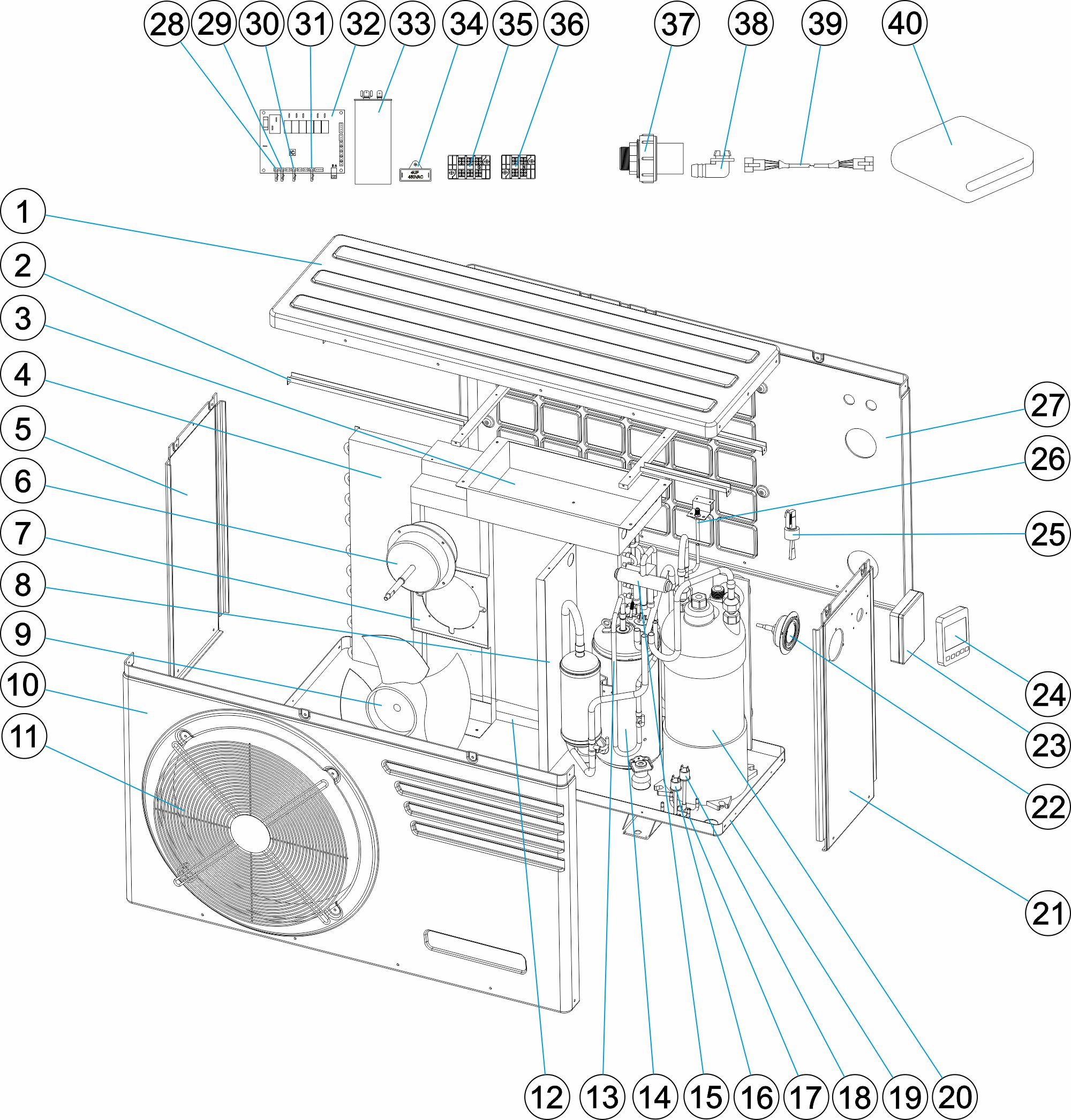 HEAT PUMP EVOLINE 15 R32