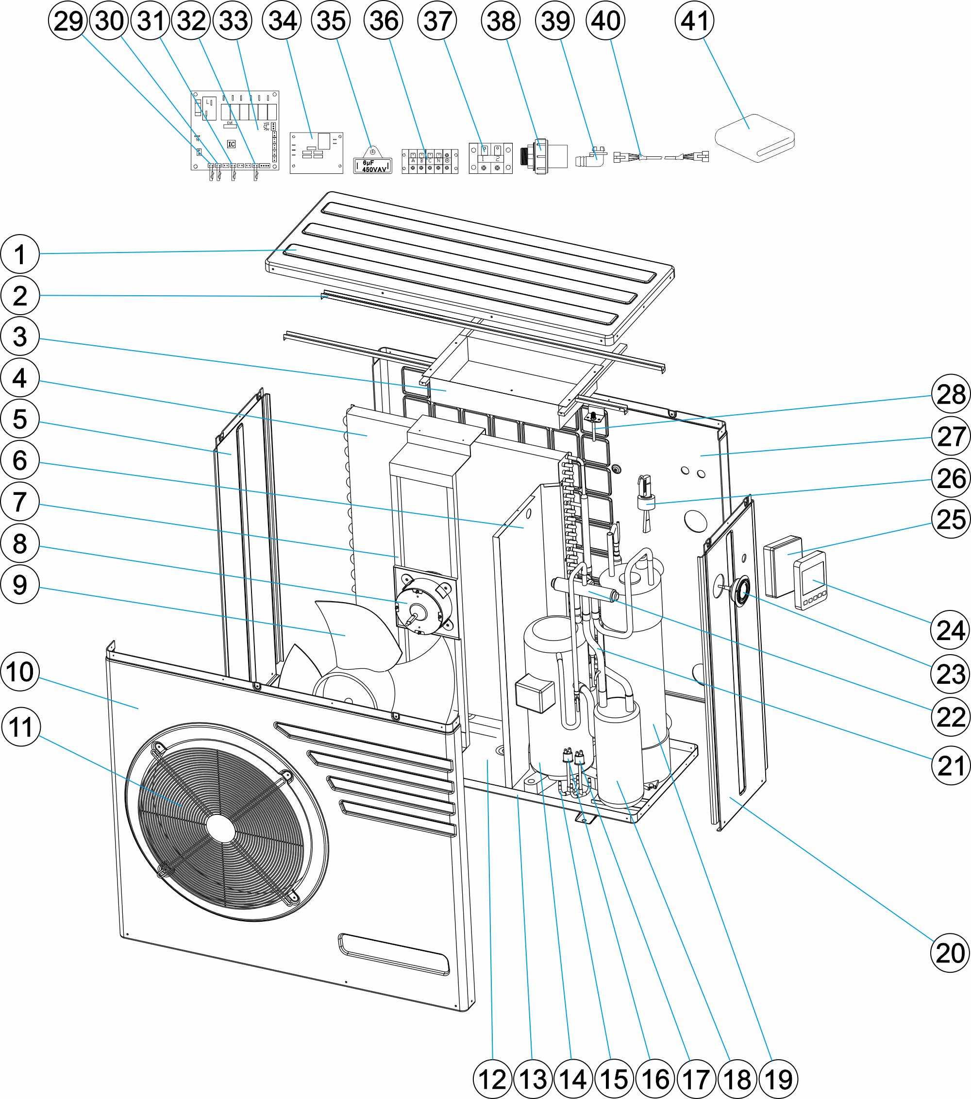 HP EVOLINE25 MODBUS 3PH