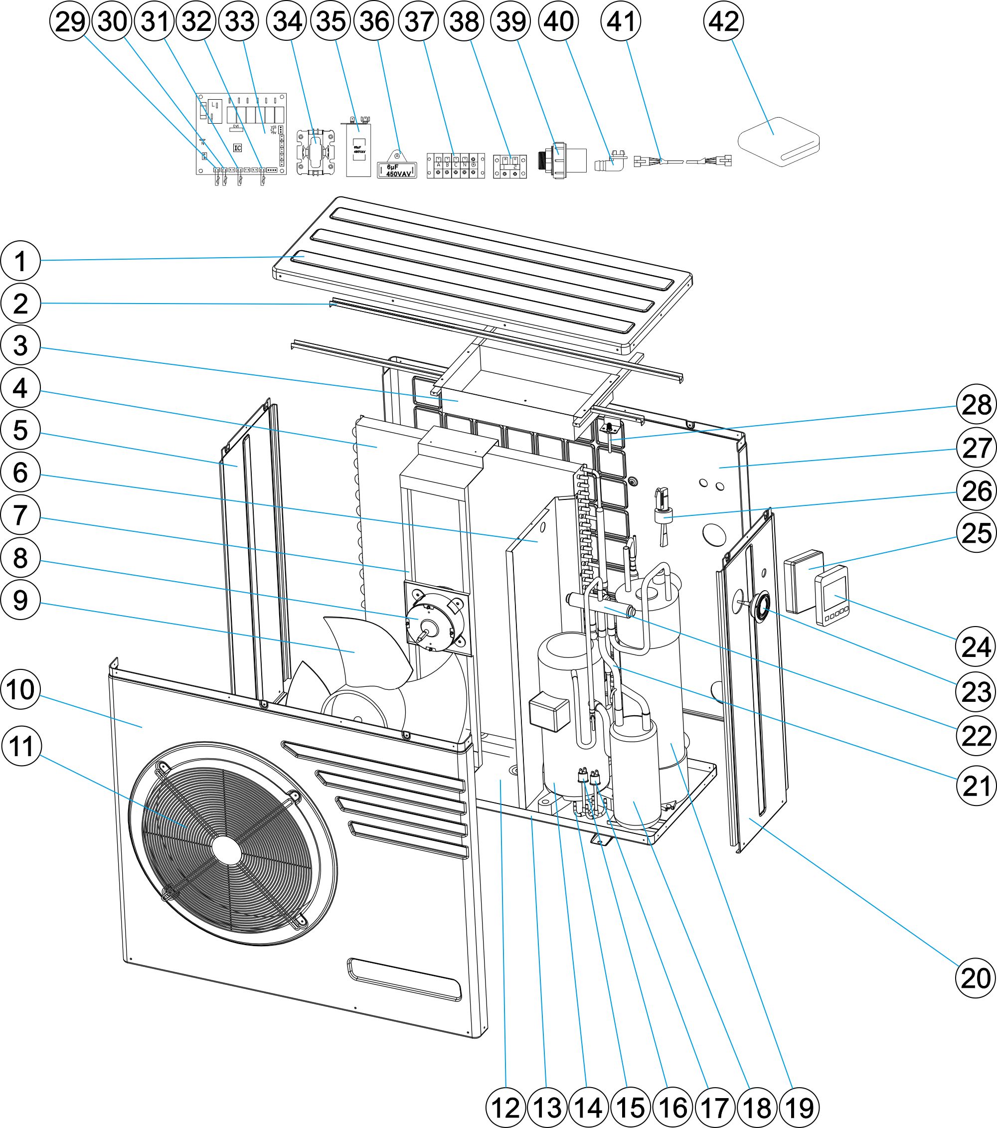 HEAT PUMP EVOLINE 25M