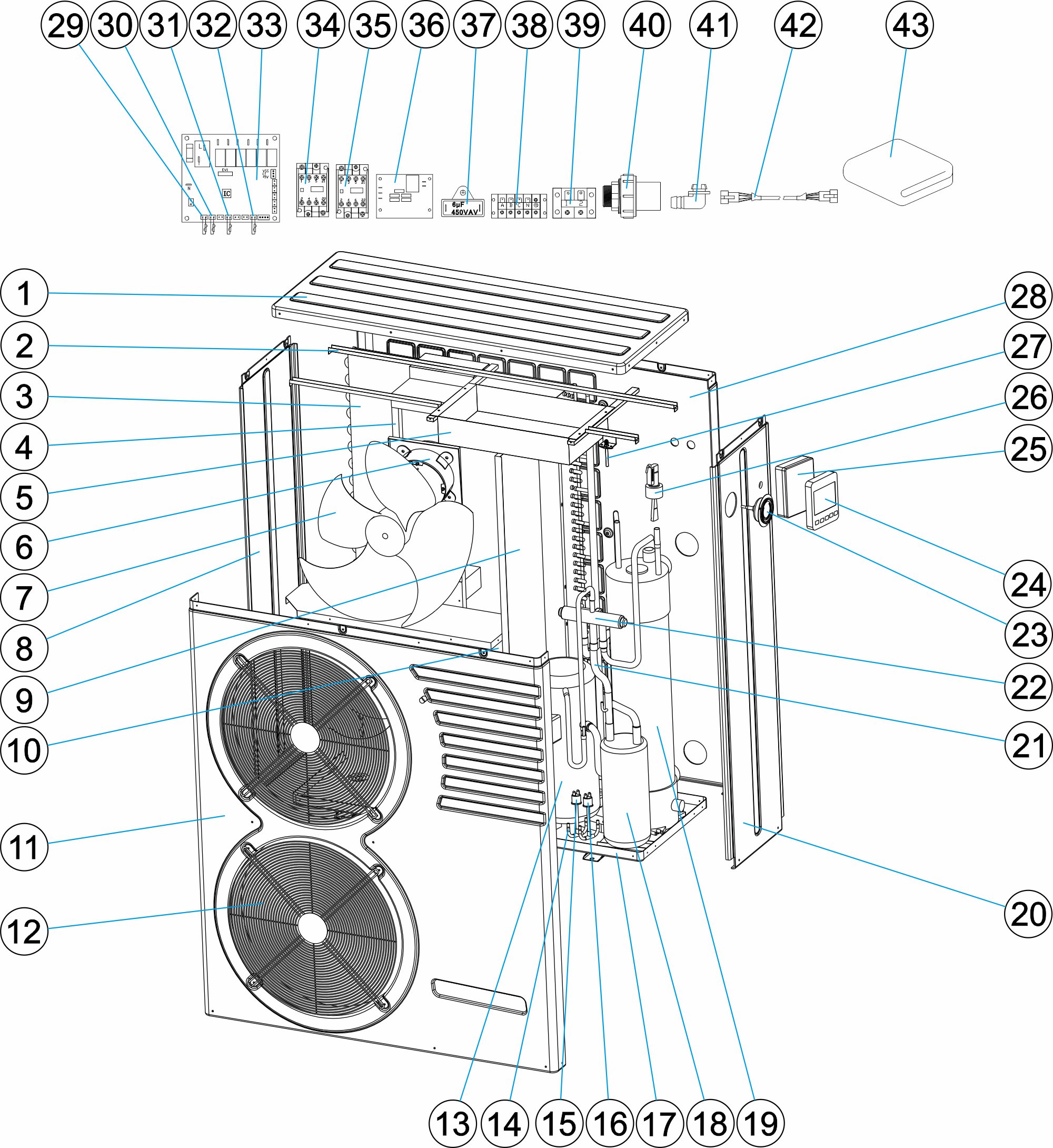 ASTRALPOOL HP EVOLINE35