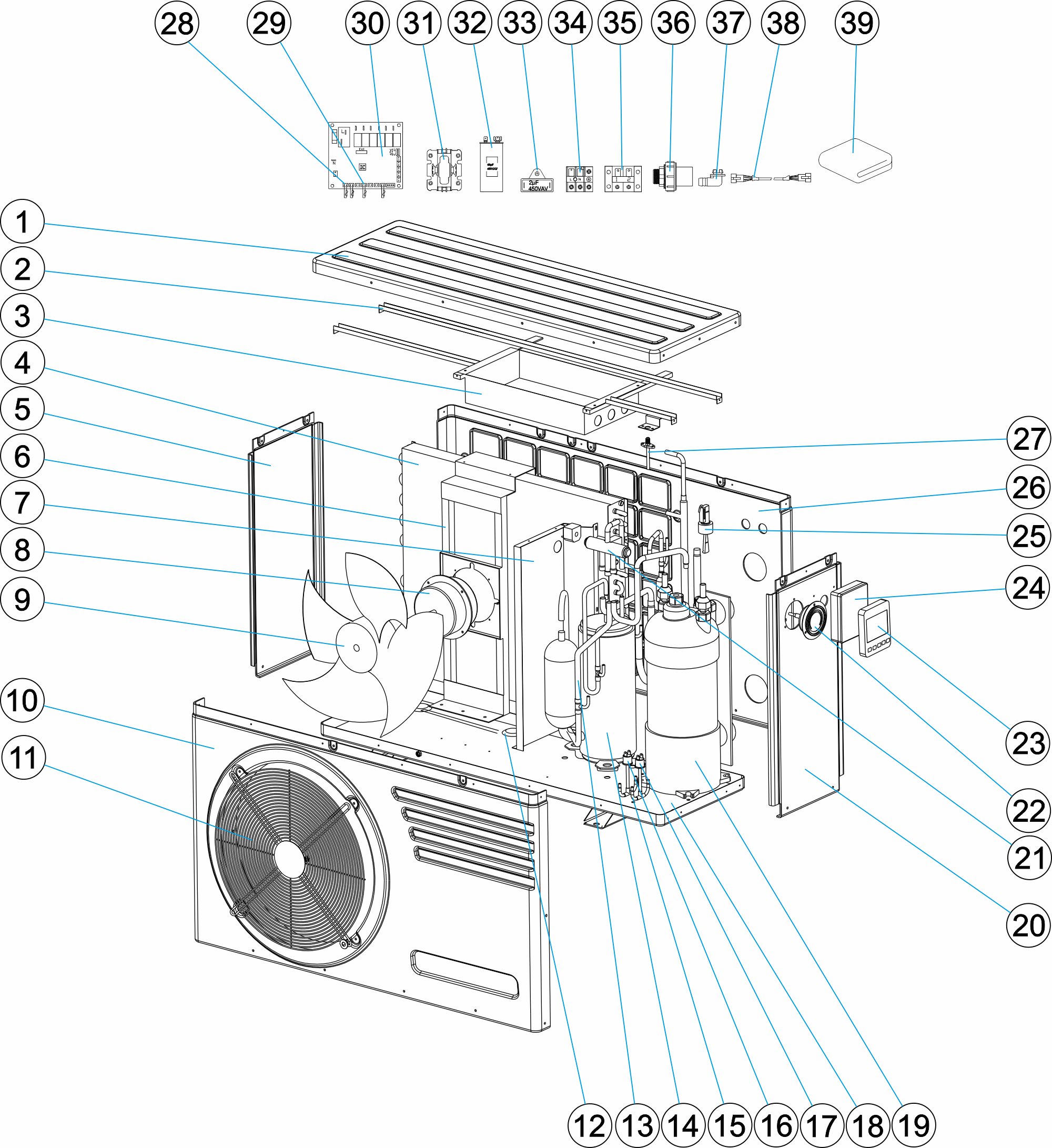 HEAT PUMP STARLINE 13-15