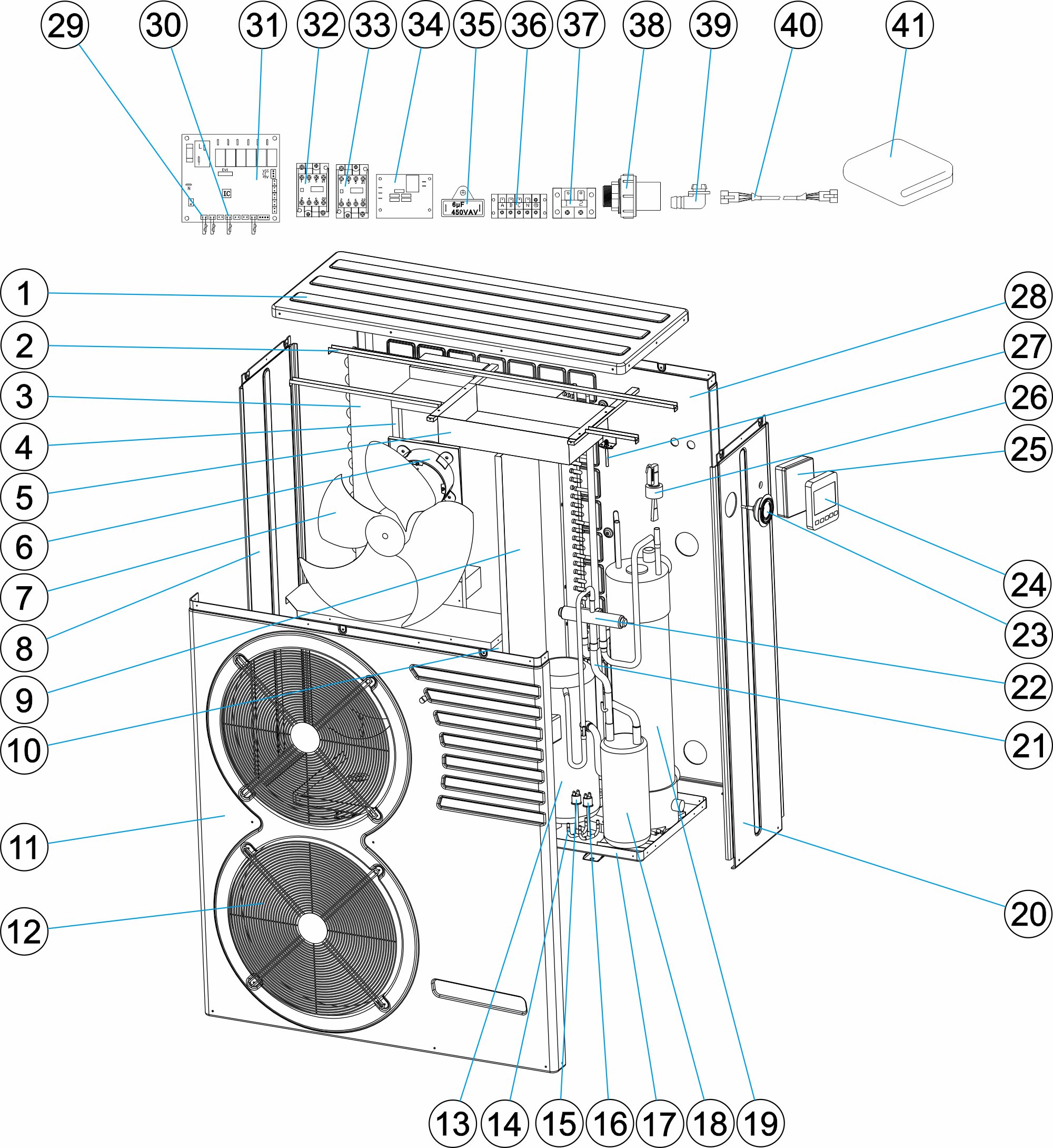 HEAT PUMP STARLINE 35