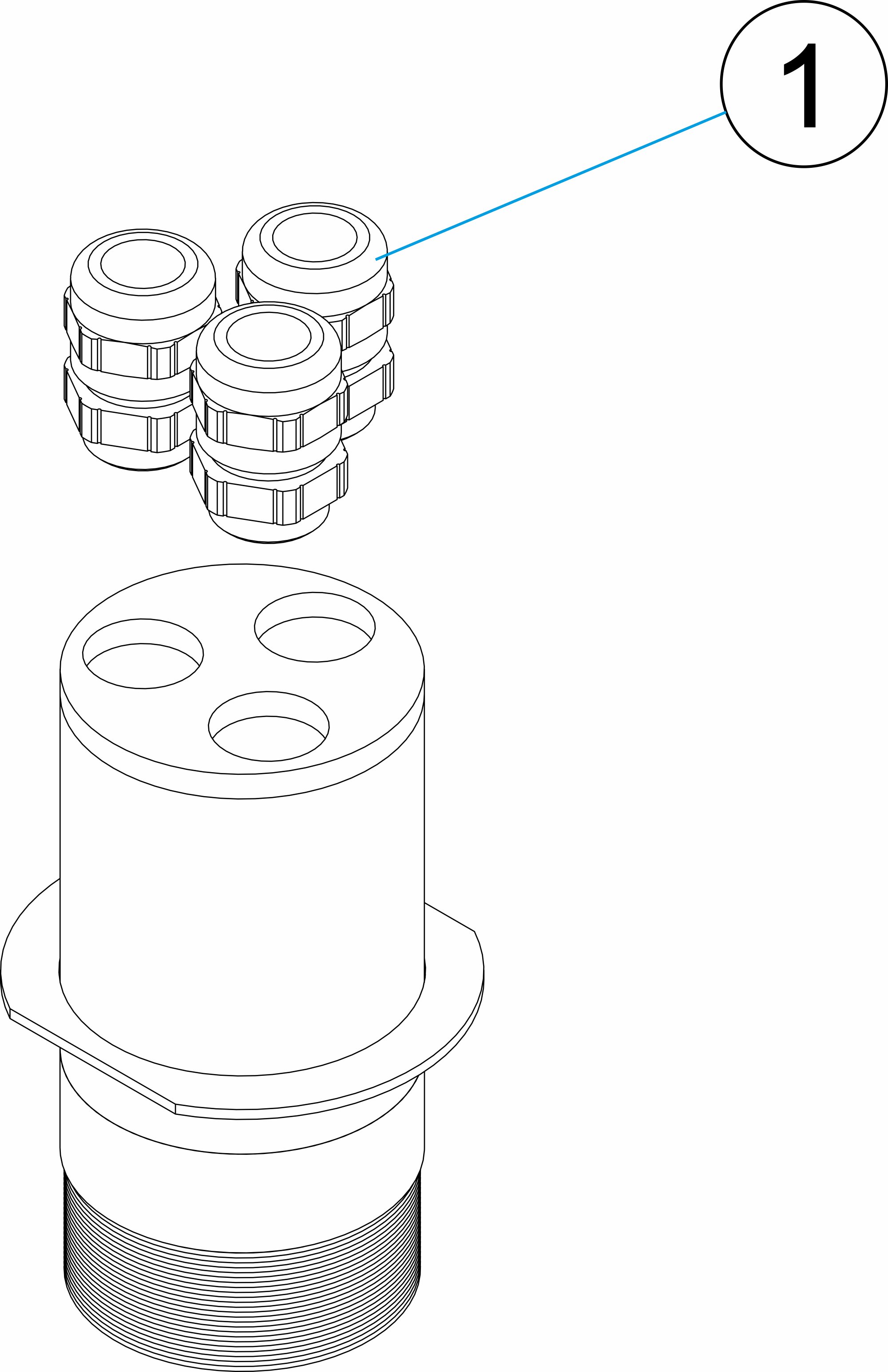 CABLE INLET FITTING