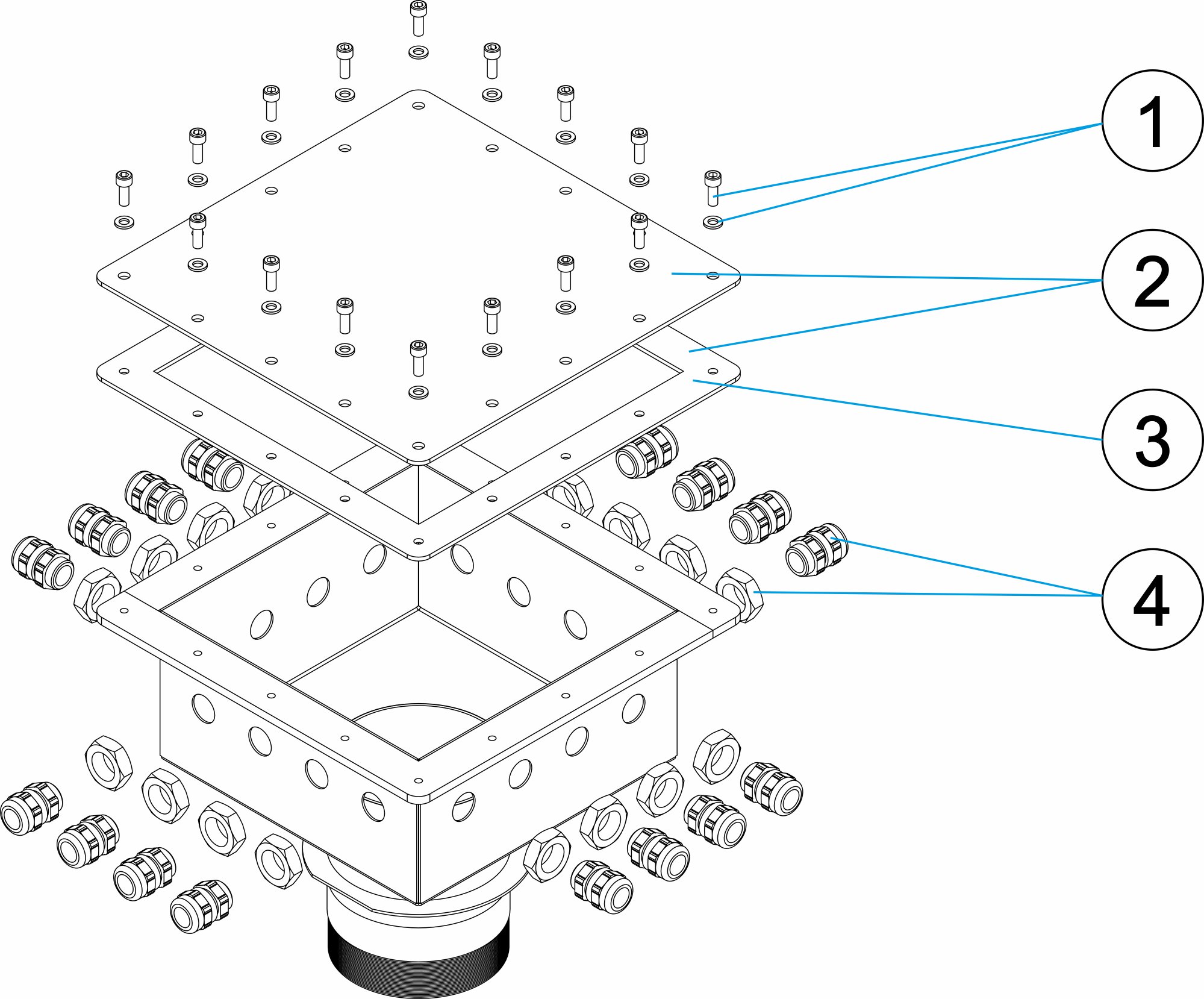 CABLE INLET FITTING BOX