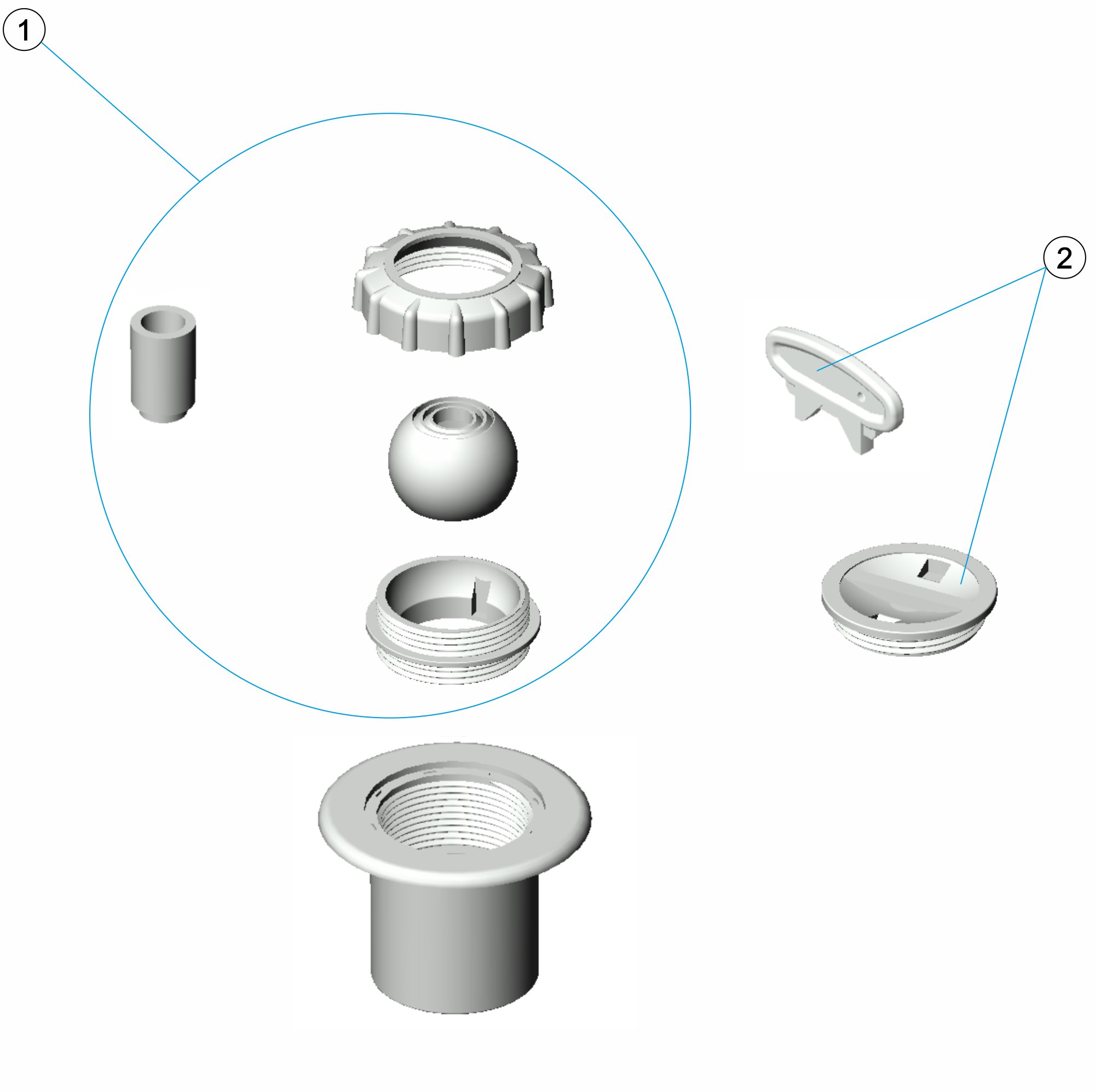 MULTIFLOW RETURN INLET