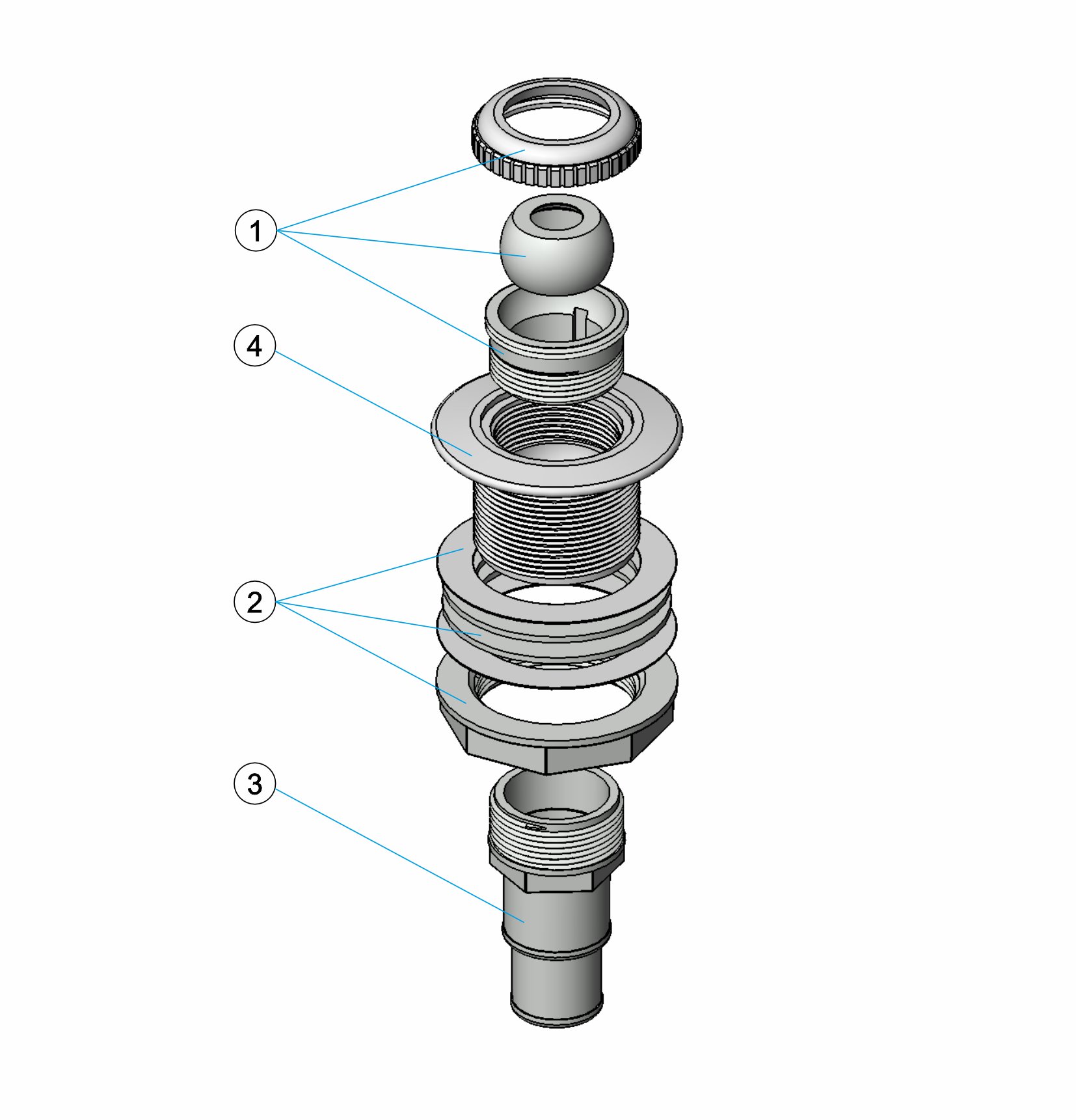 NOZZLE SKIMMER ABOVE-GROUND POOL