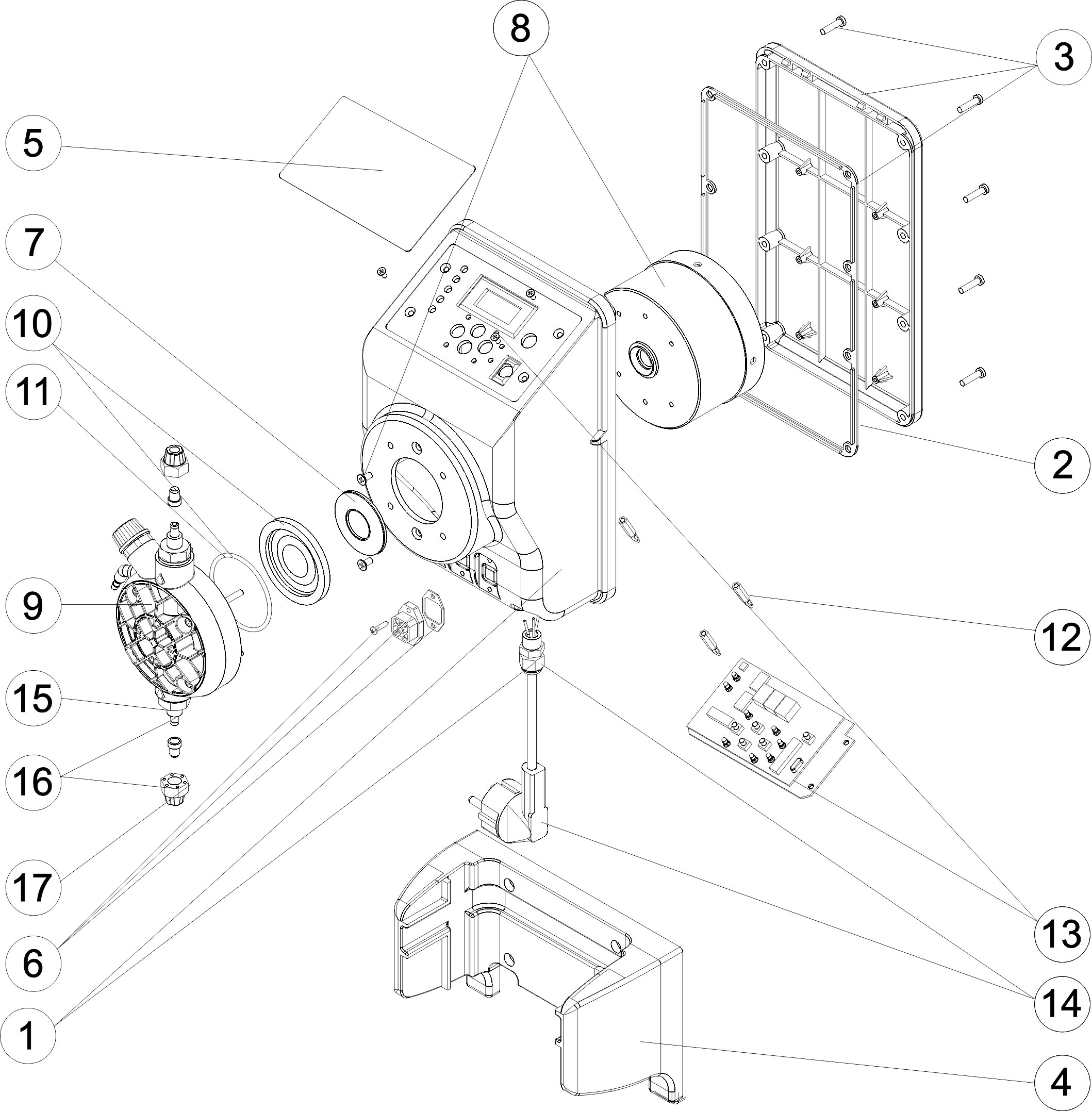 EXACTUS PROPORTIONAL DOSING PUMP