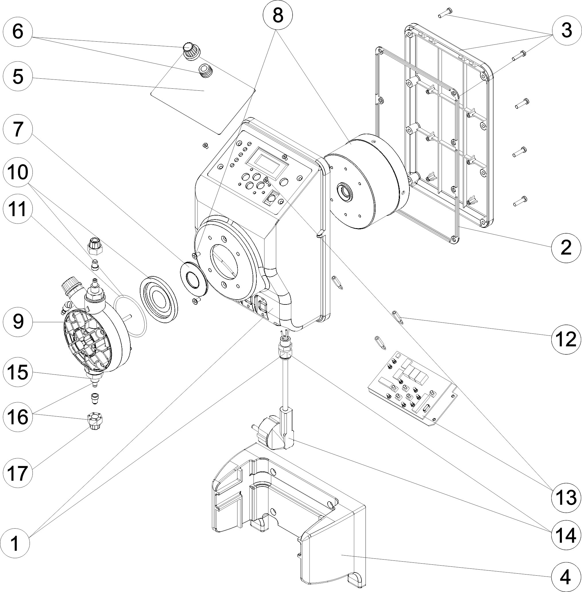 POMPA DOSIFICATRICE EXACTUS MANUALE