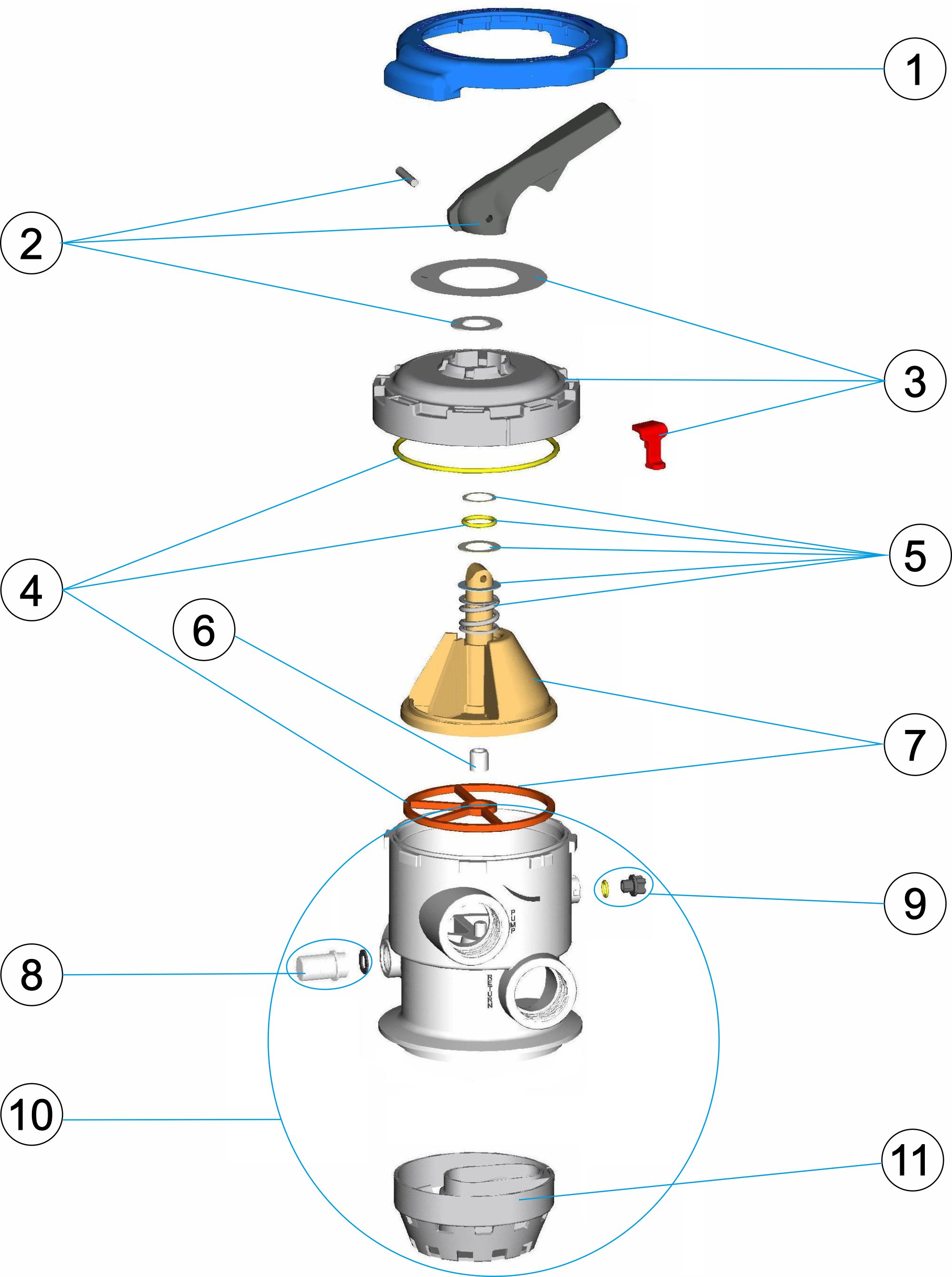 MULTIPORT VALVE TOP 2